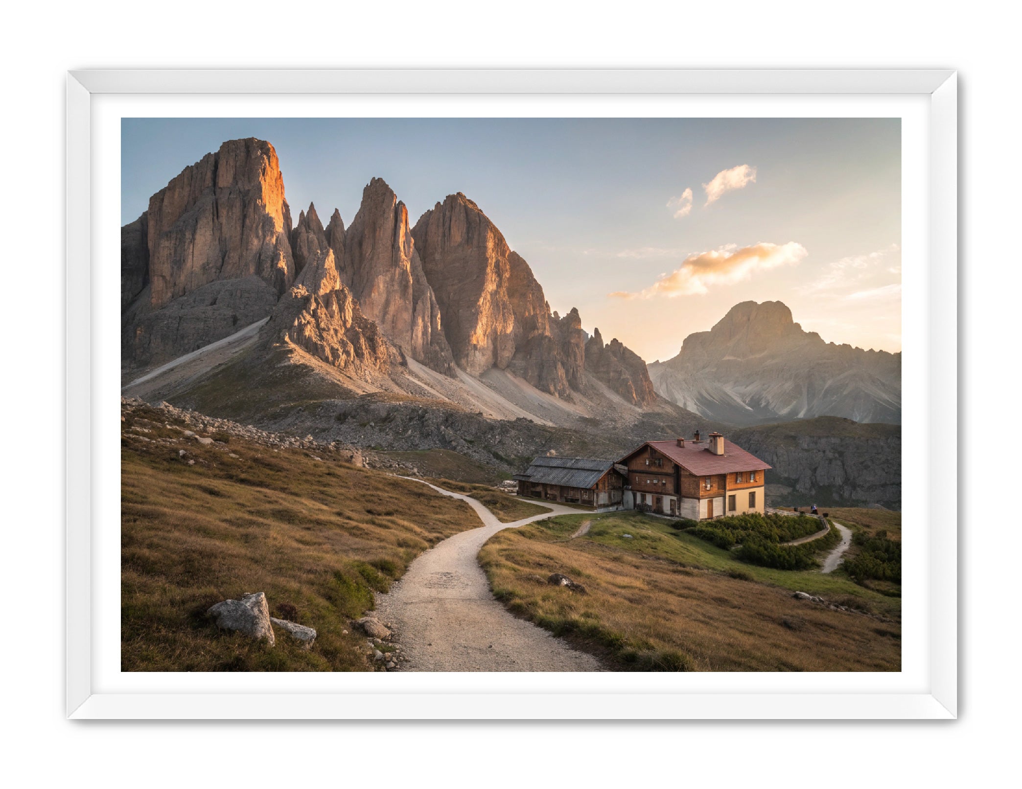 Apricus Prints 'Retreat in the Alps' Apricus Art Collection