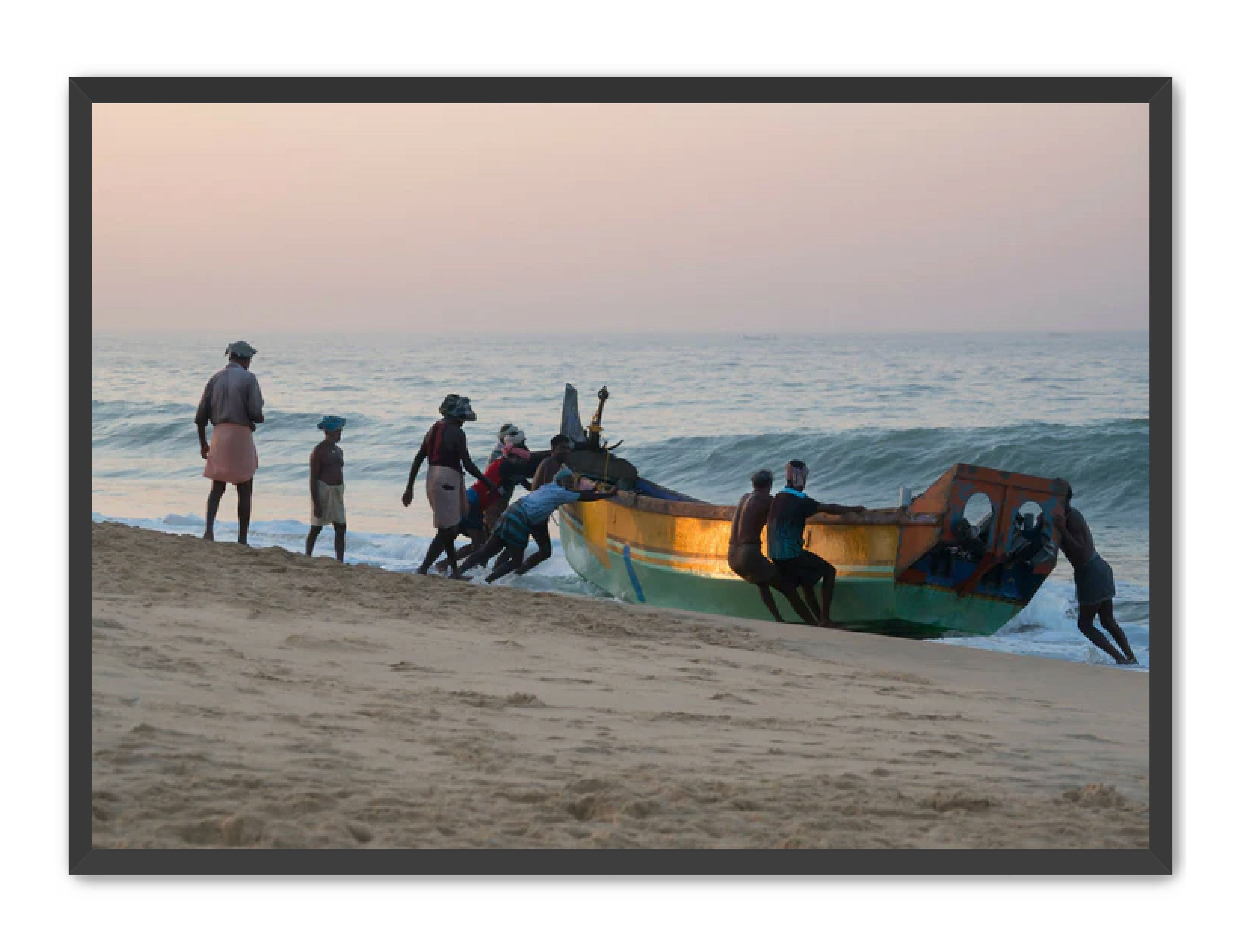 Landscape Photography Prints 'The fishermen' Aline Karagozlu