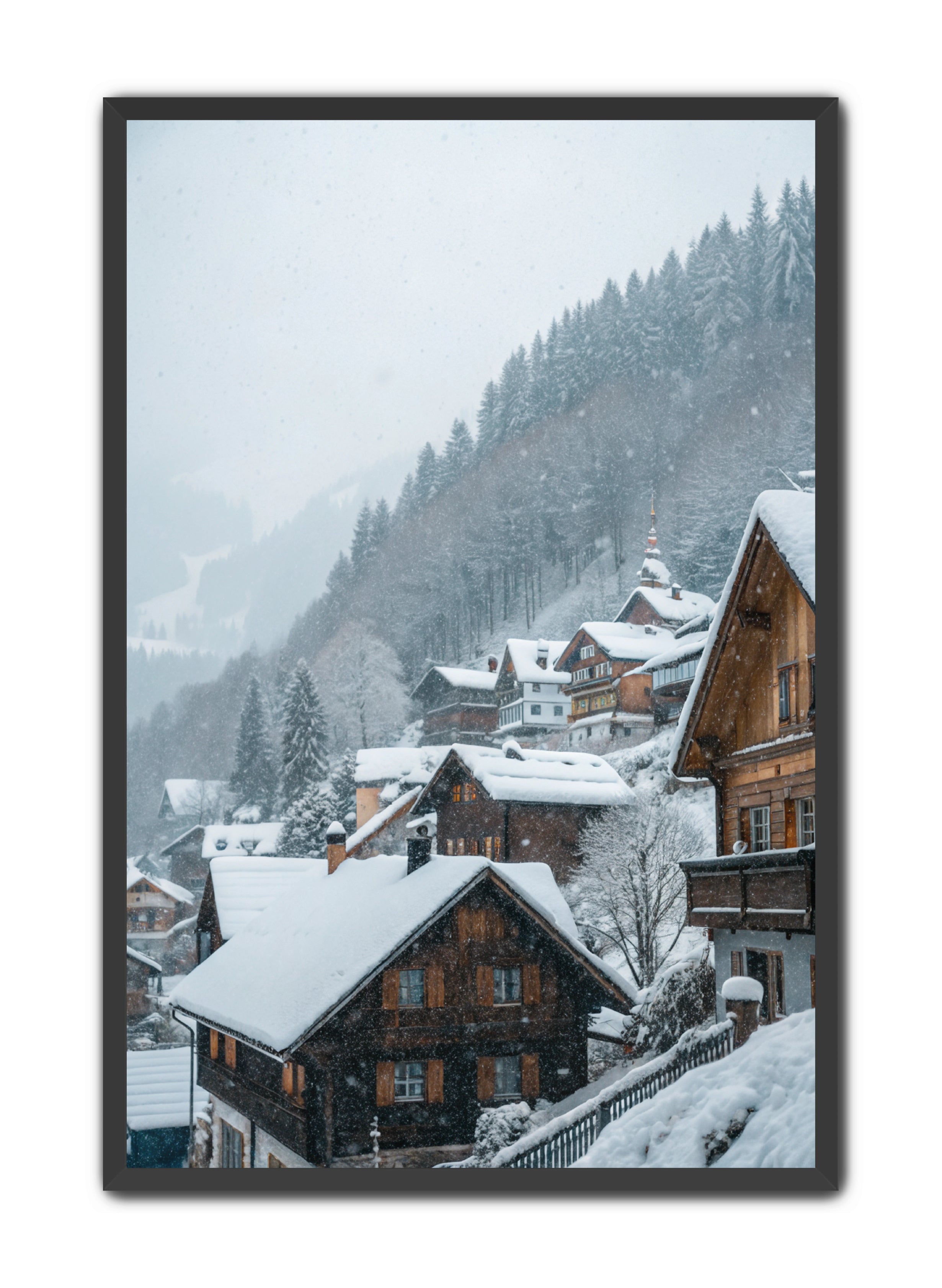 Apricus Prints 'Winter in the Alps' Apricus Art Collection