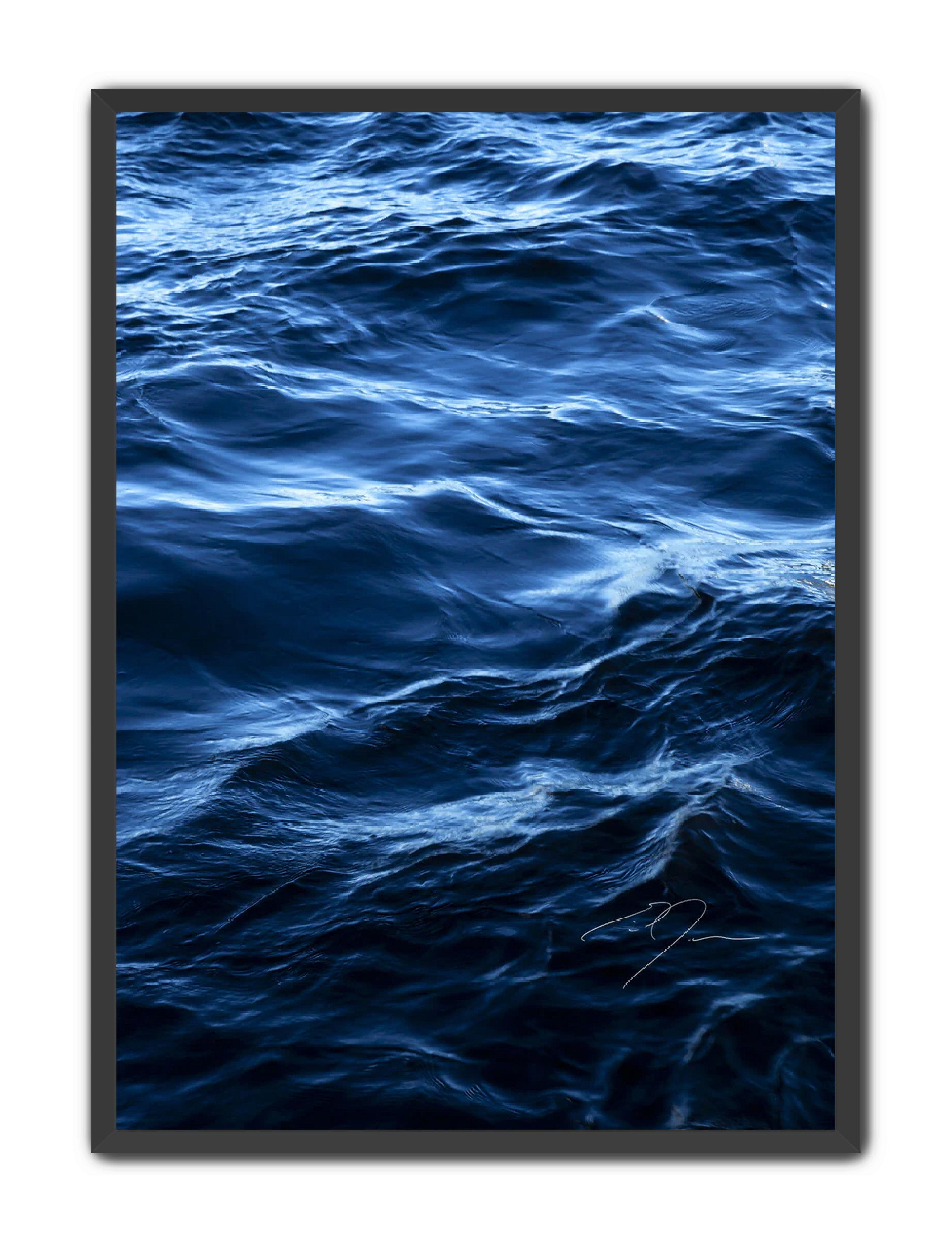 Art Contemporary Photography Prints Seascape 'Water, No.13' Eric C. Jackson Studio