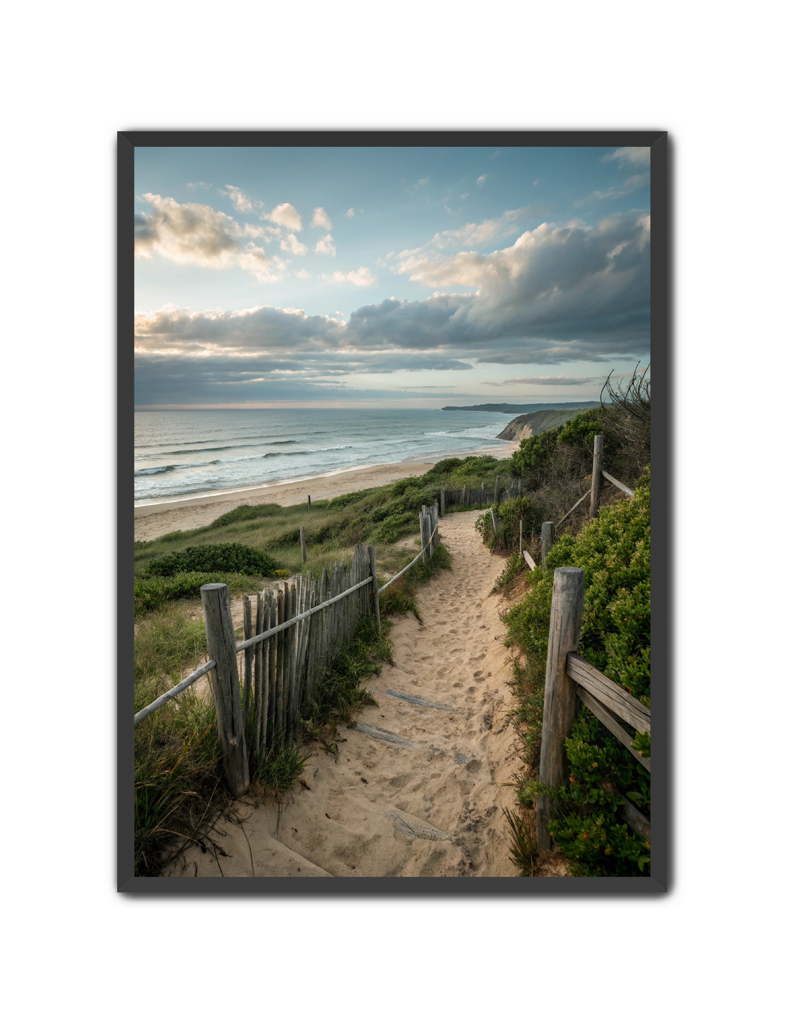 Apricus Prints Beaches 'Down We Go' Apricus Art Collection