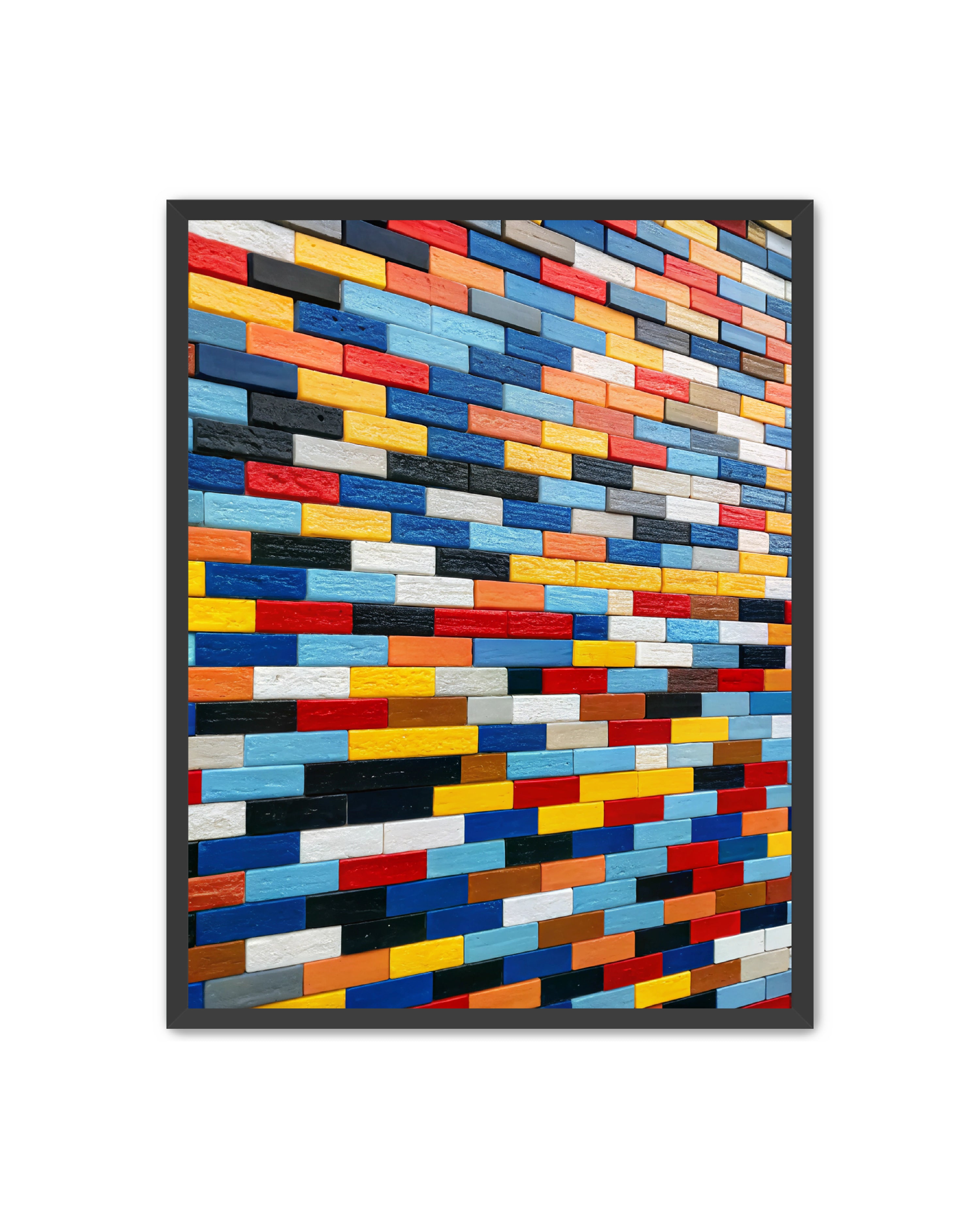 Abstract Prints 'Wall of Kinetic Dreams' Apricus Art Collection