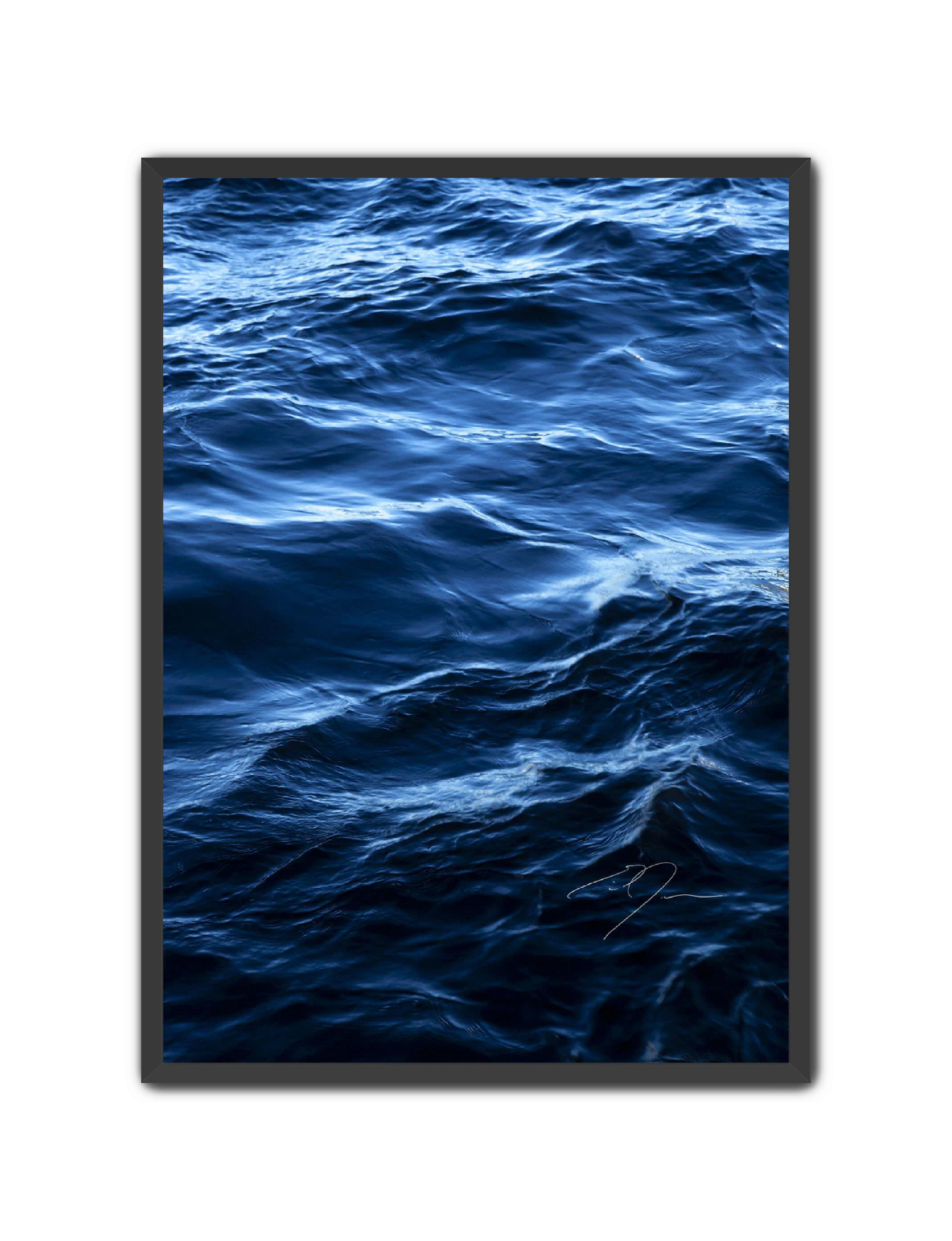 Art Contemporary Photography Prints Seascape 'Water, No.13' Eric C. Jackson Studio