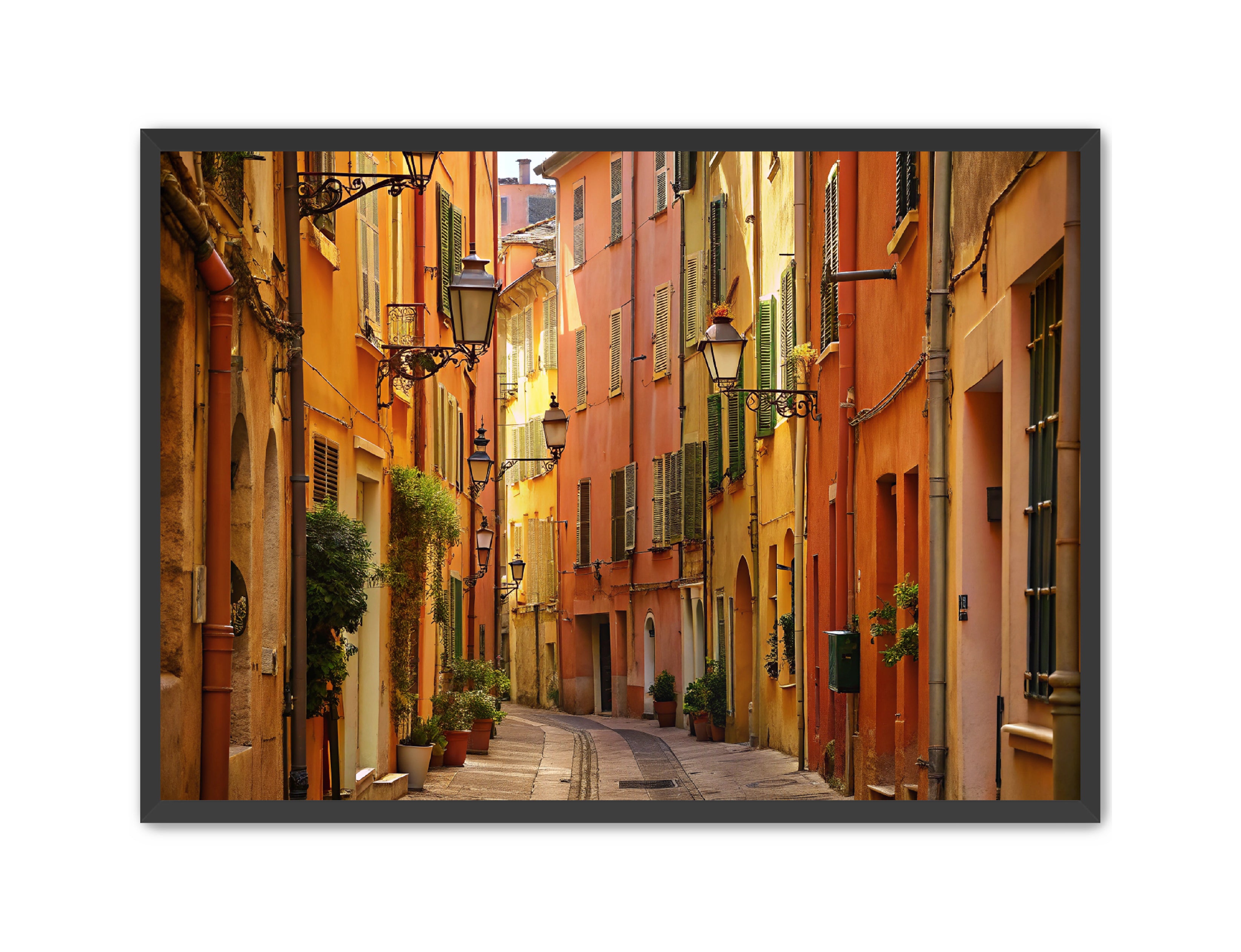 Apricus Prints La Bella Vita 'Riviera Alley' Apricus Art Collection