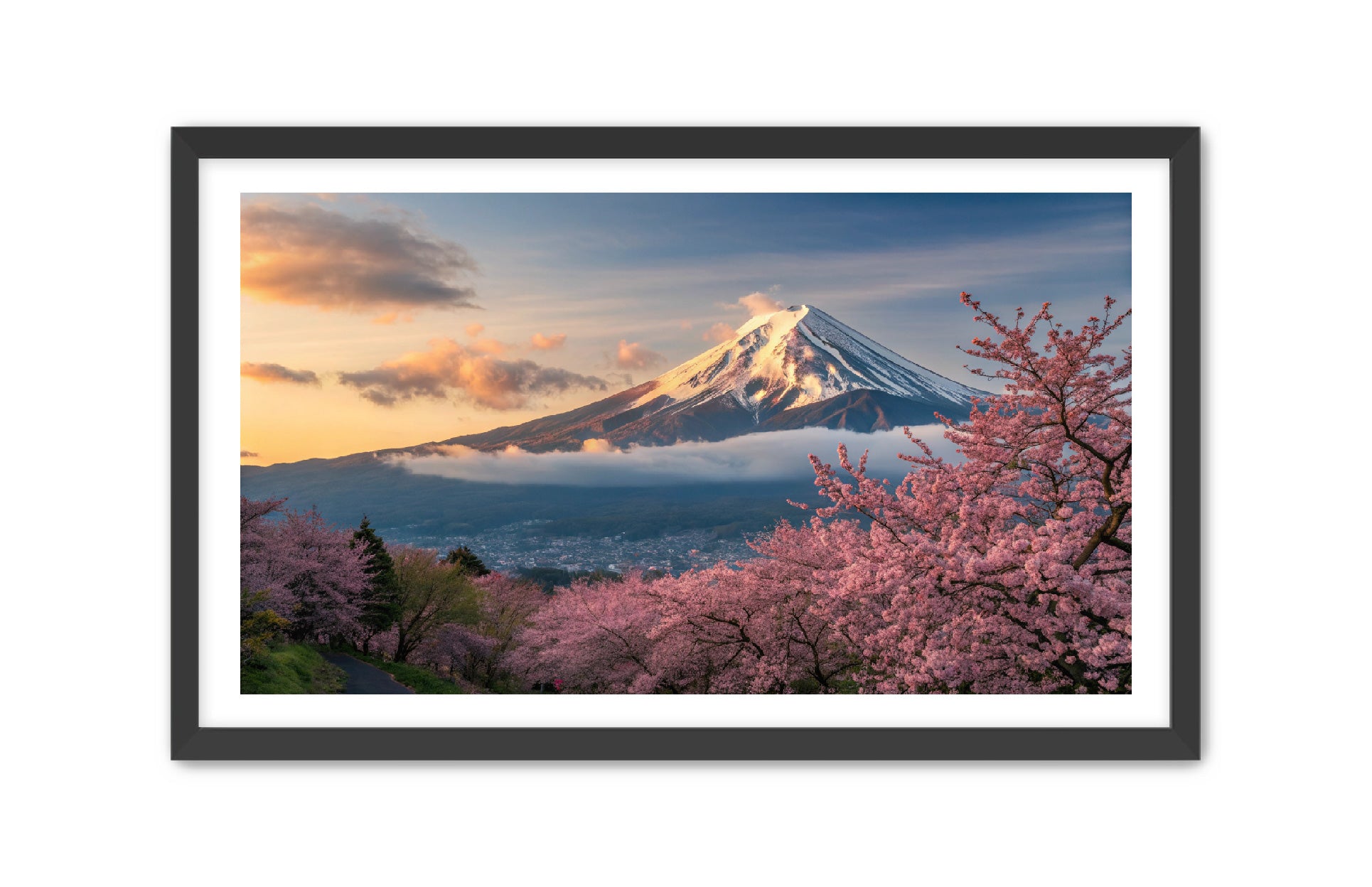 Apricus Prints 'Fuji’s Reflection' Apricus Art Collection