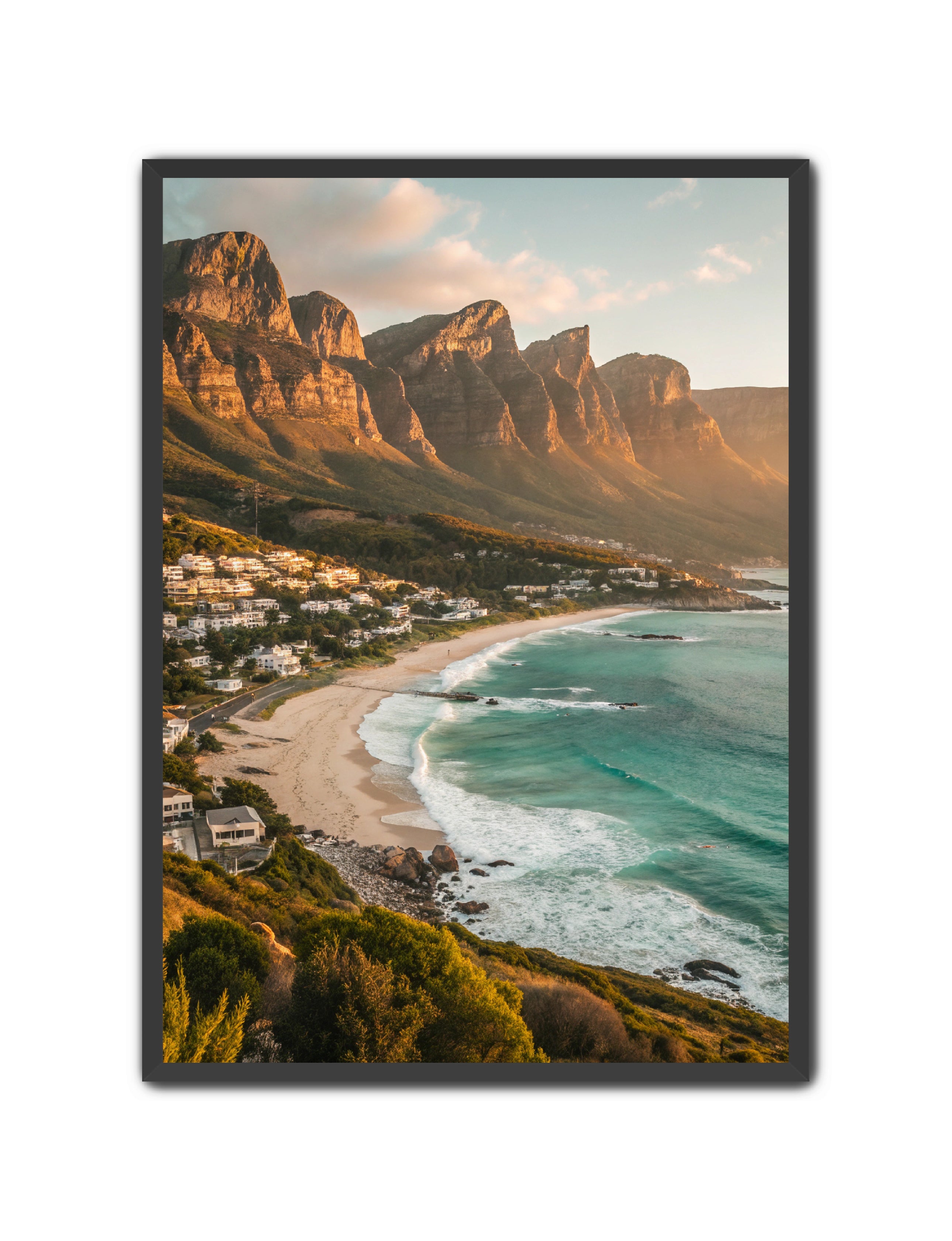 Apricus Prints Beaches 'Tip of the South' Apricus Art Collection