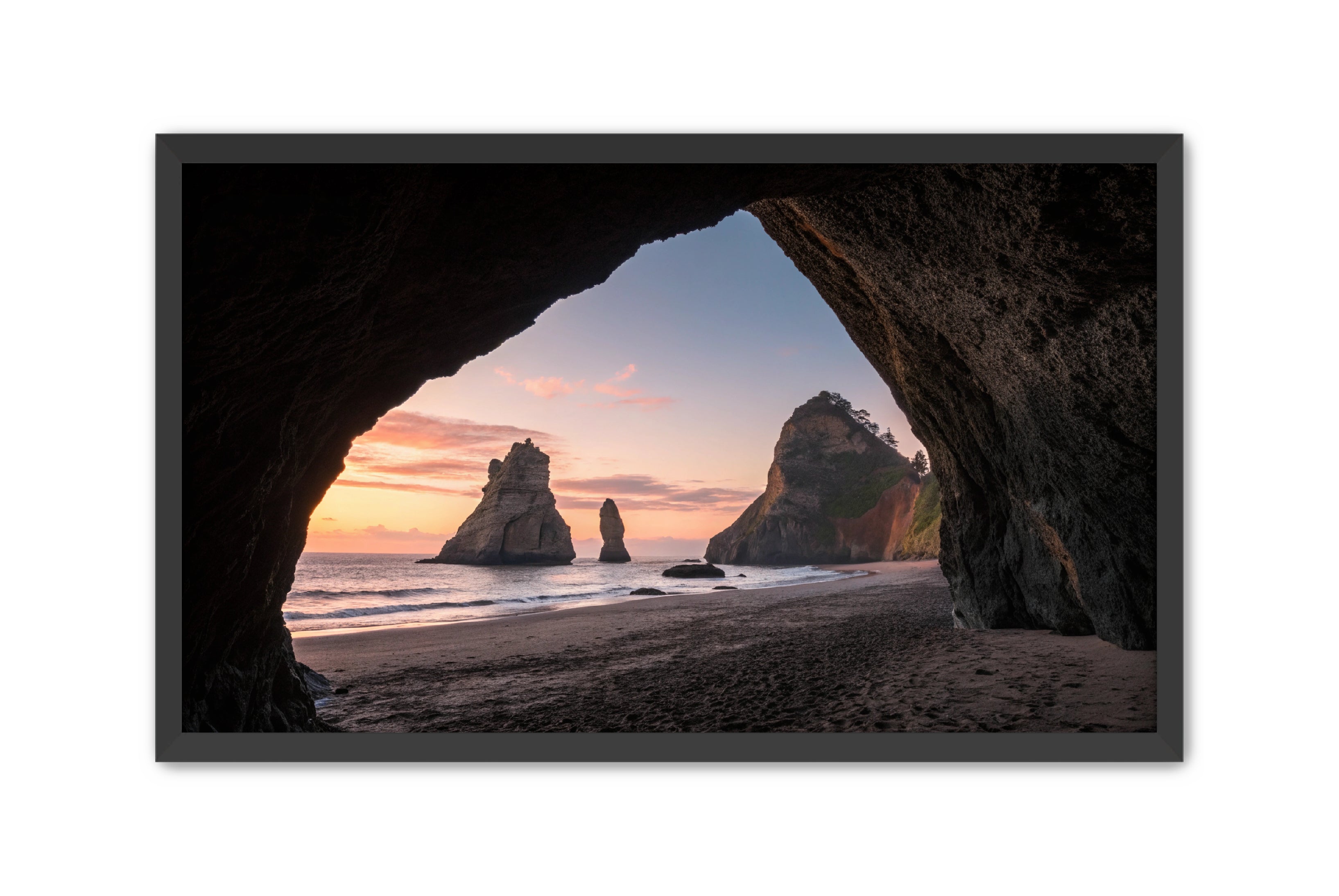 Apricus Prints Beaches 'Rock Framed Horizon' Apricus Art Collection