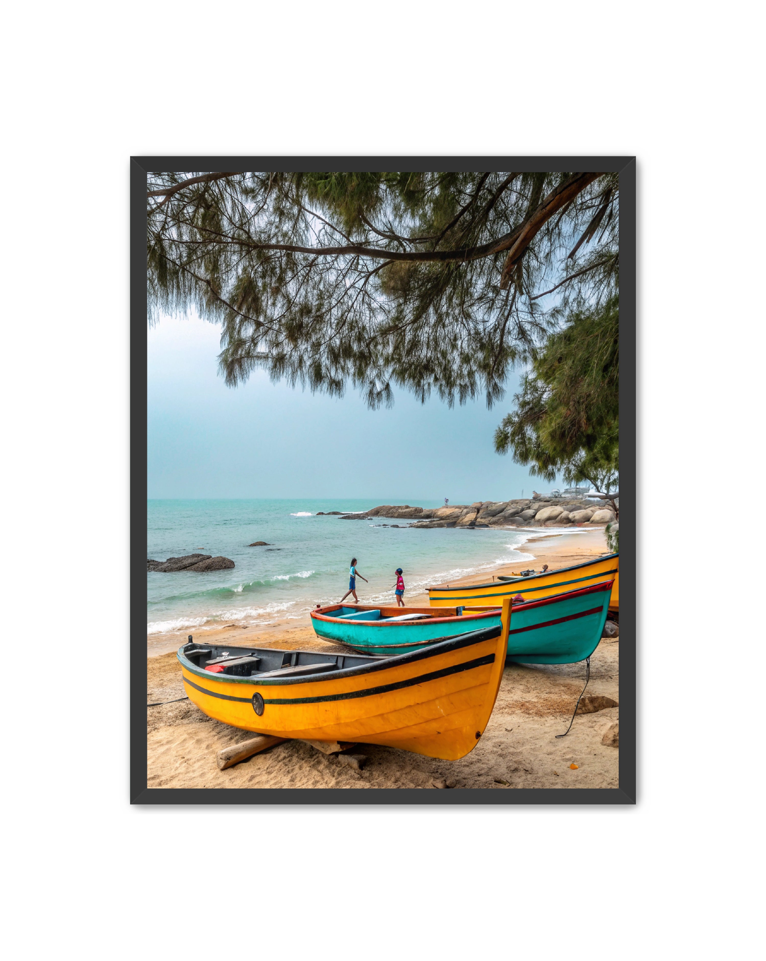 Apricus Prints Beaches 'Serenade of the Sea' Apricus Art Collection