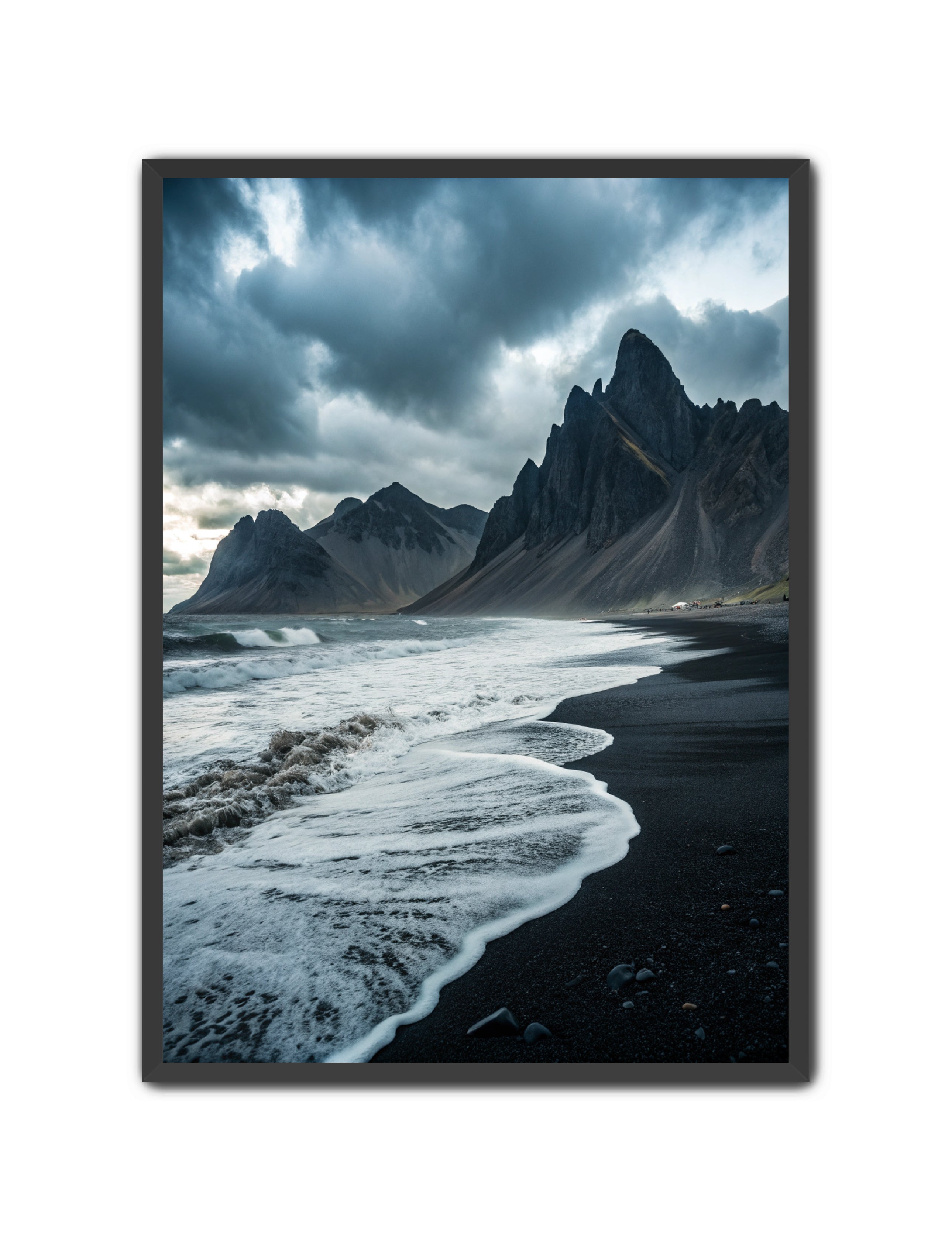 Apricus Prints Beaches 'Icelandic Coastlione' Apricus Art Collection