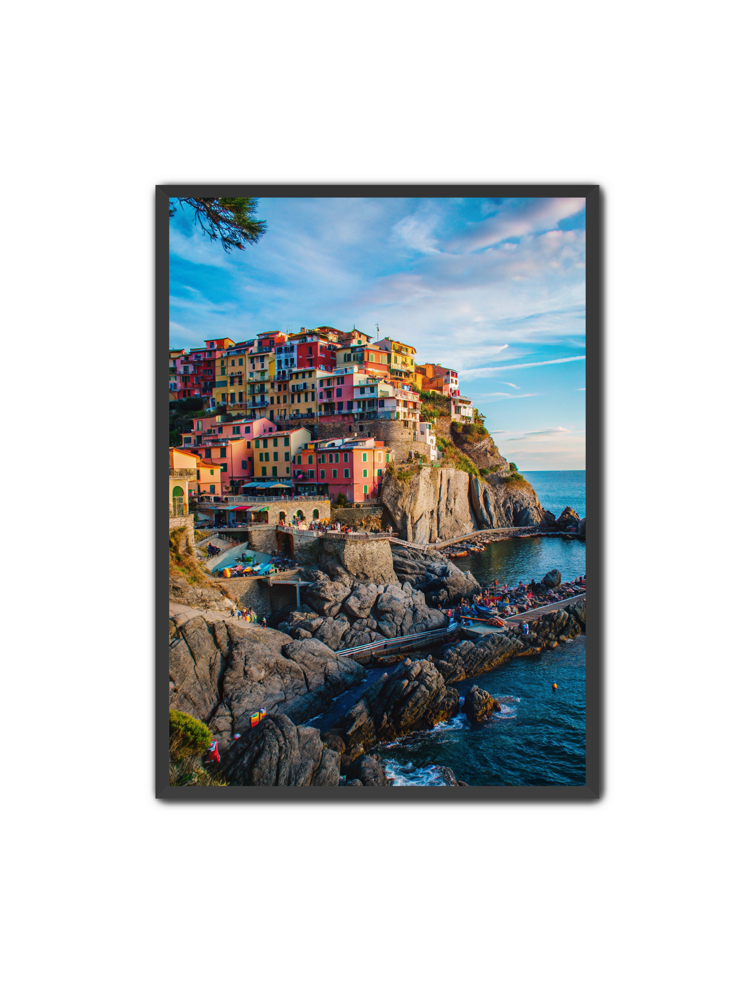 Apricus Prints La Bella Vita 'Cliffside Charm' Apricus Art Collection