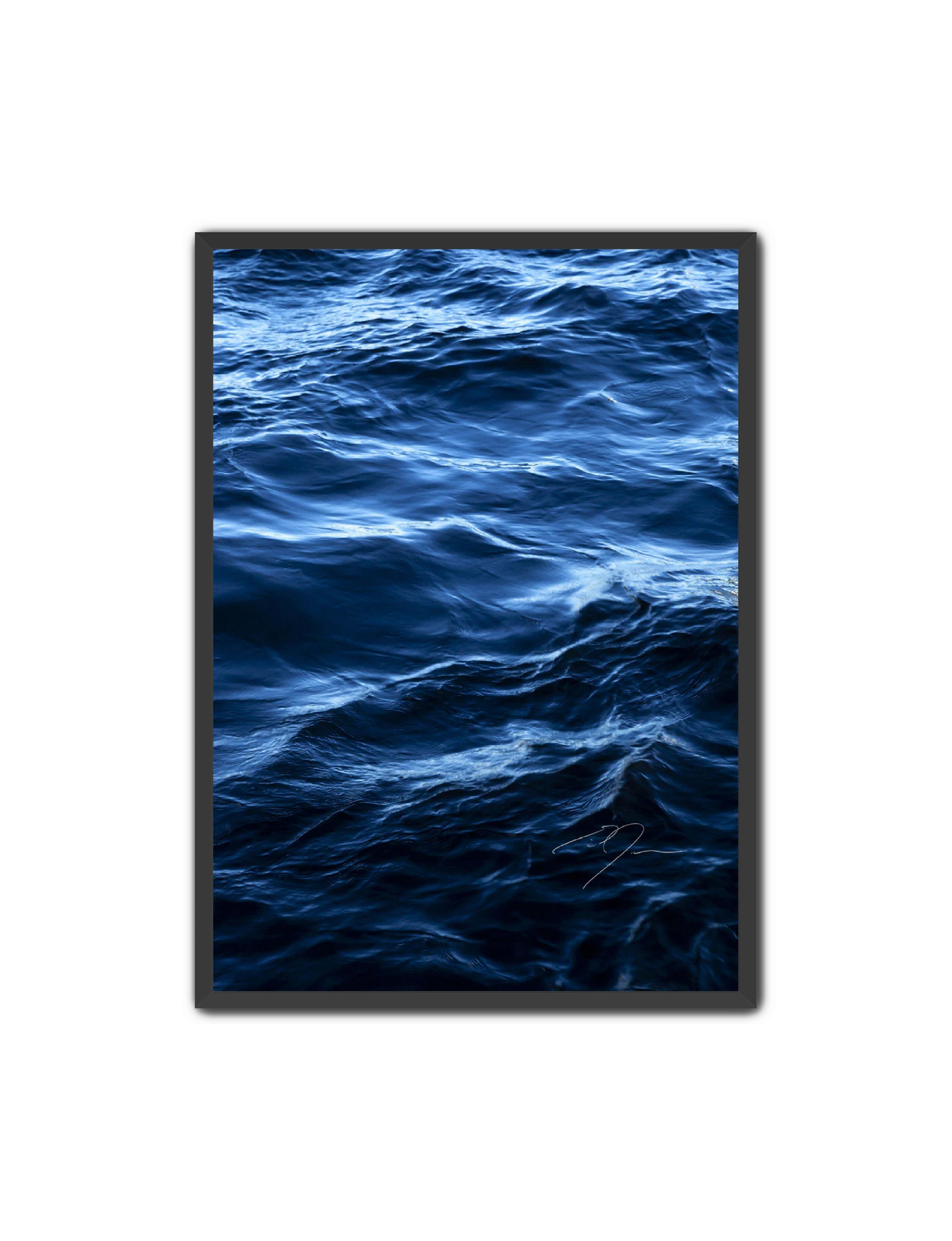 Art Contemporary Photography Prints Seascape 'Water, No.13' Eric C. Jackson Studio