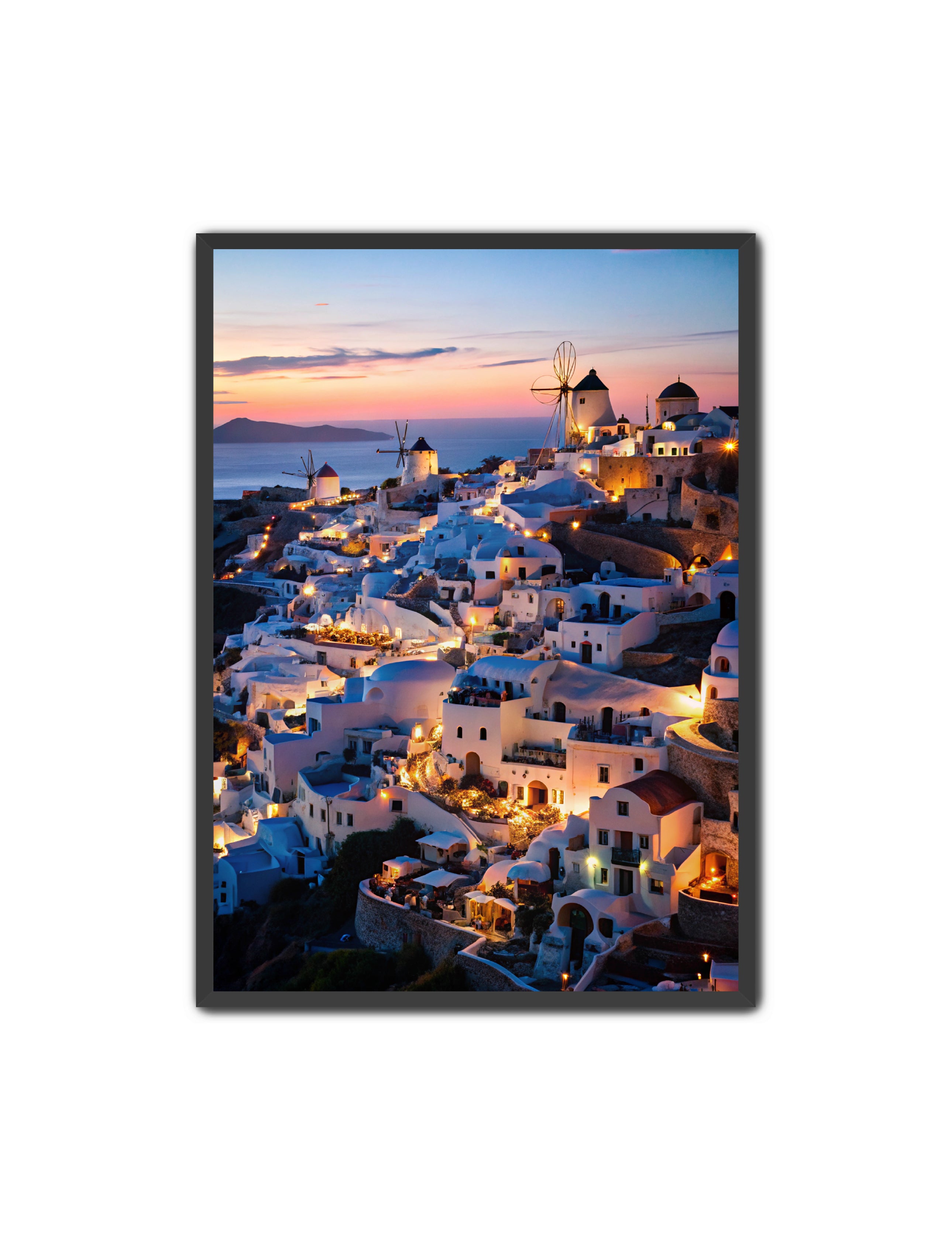 Apricus Prints La Bella Vita 'Evening Glow on the Aegean' Apricus Art Collection