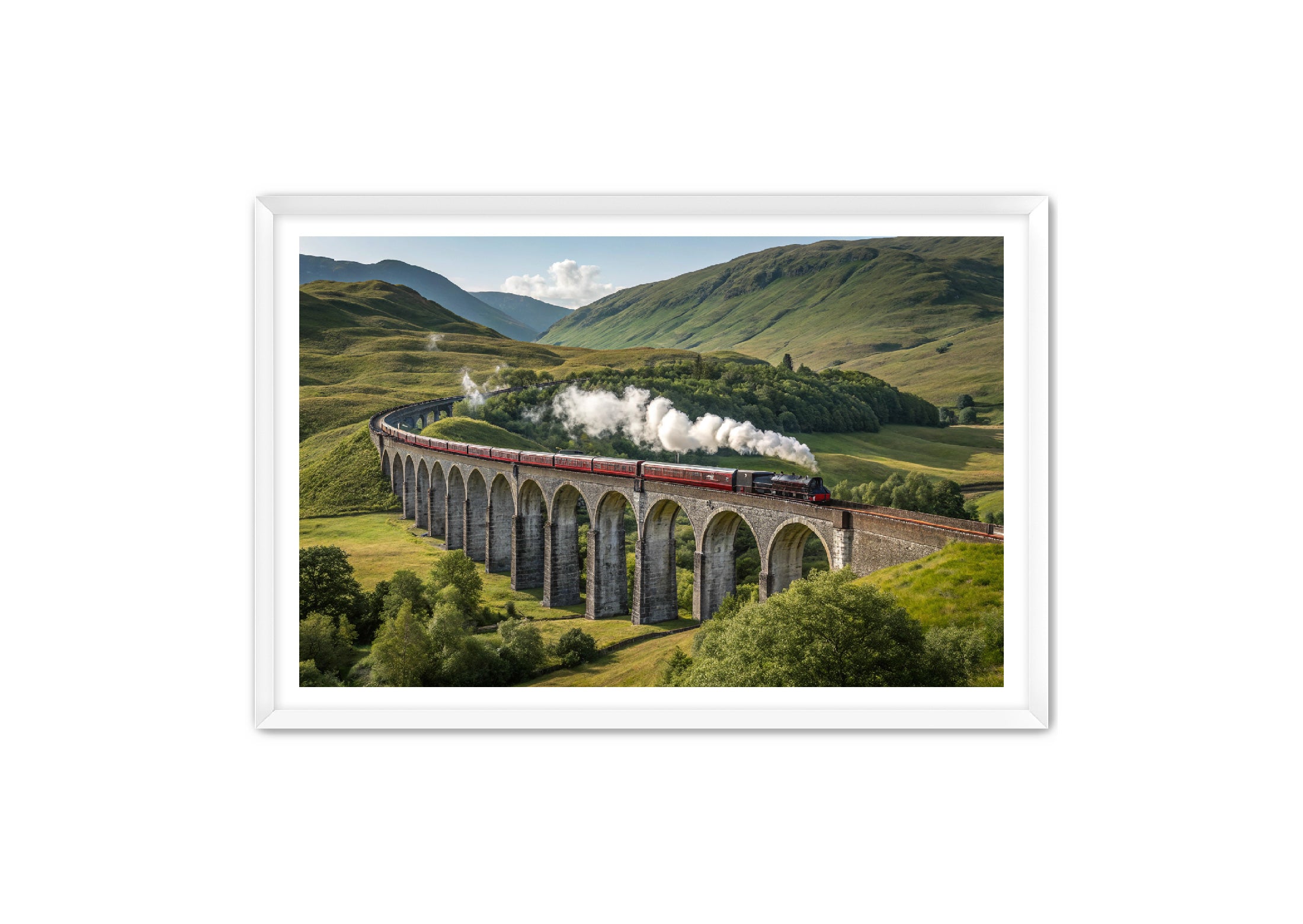 Apricus Prints 'Highland Express' Apricus Art Collection