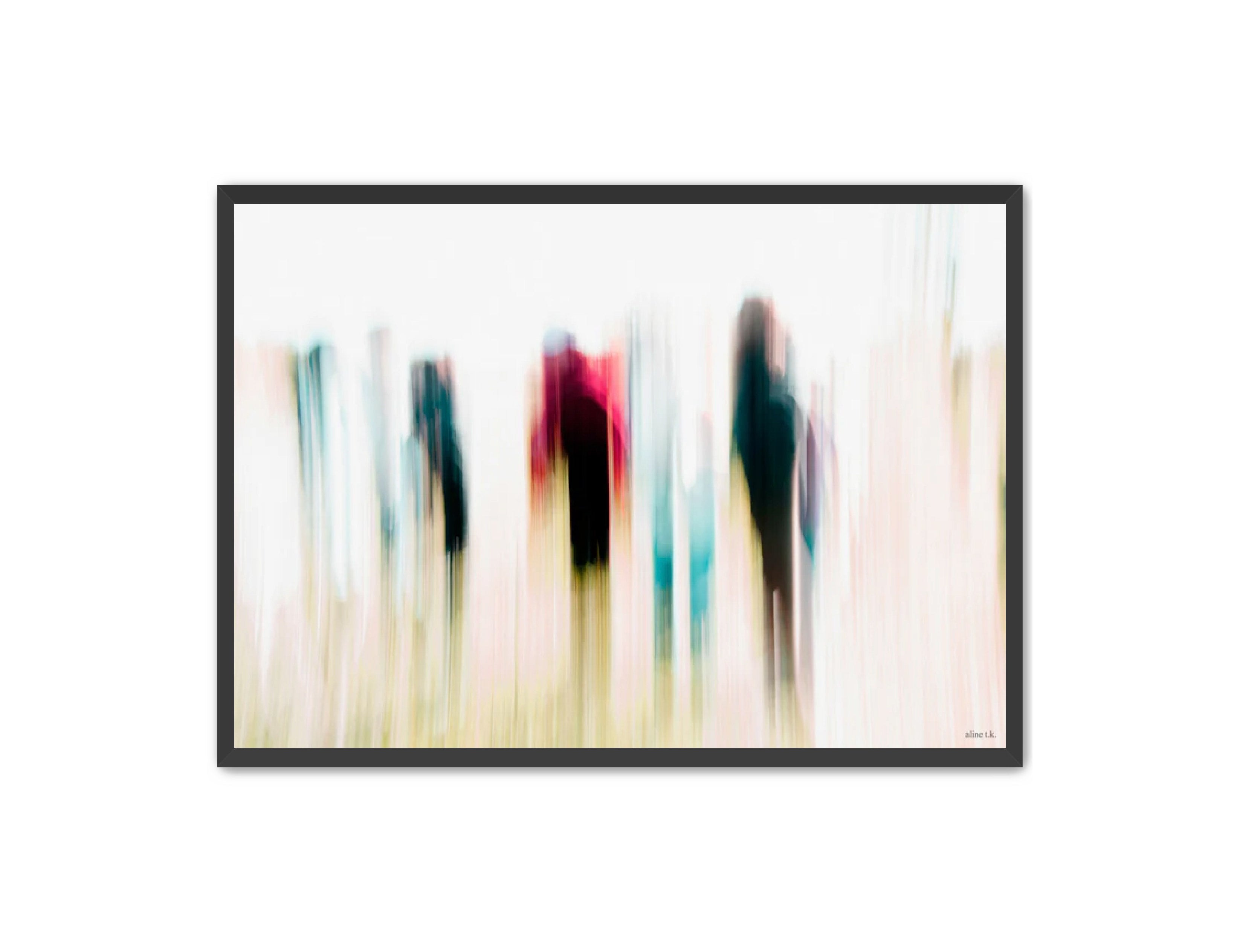 Abstract Photography Prints 'Friends' Aline Karagozlu