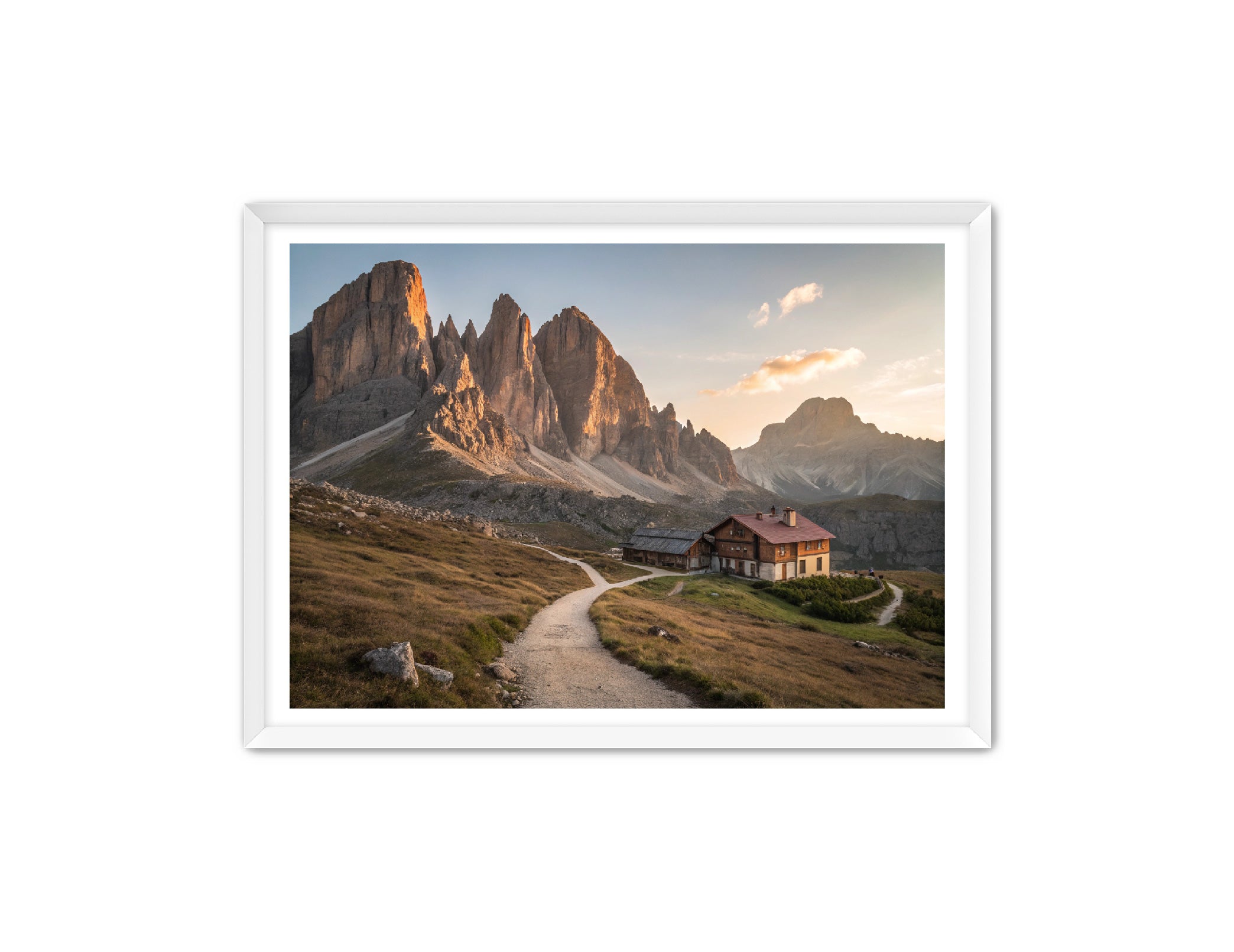 Apricus Prints 'Retreat in the Alps' Apricus Art Collection