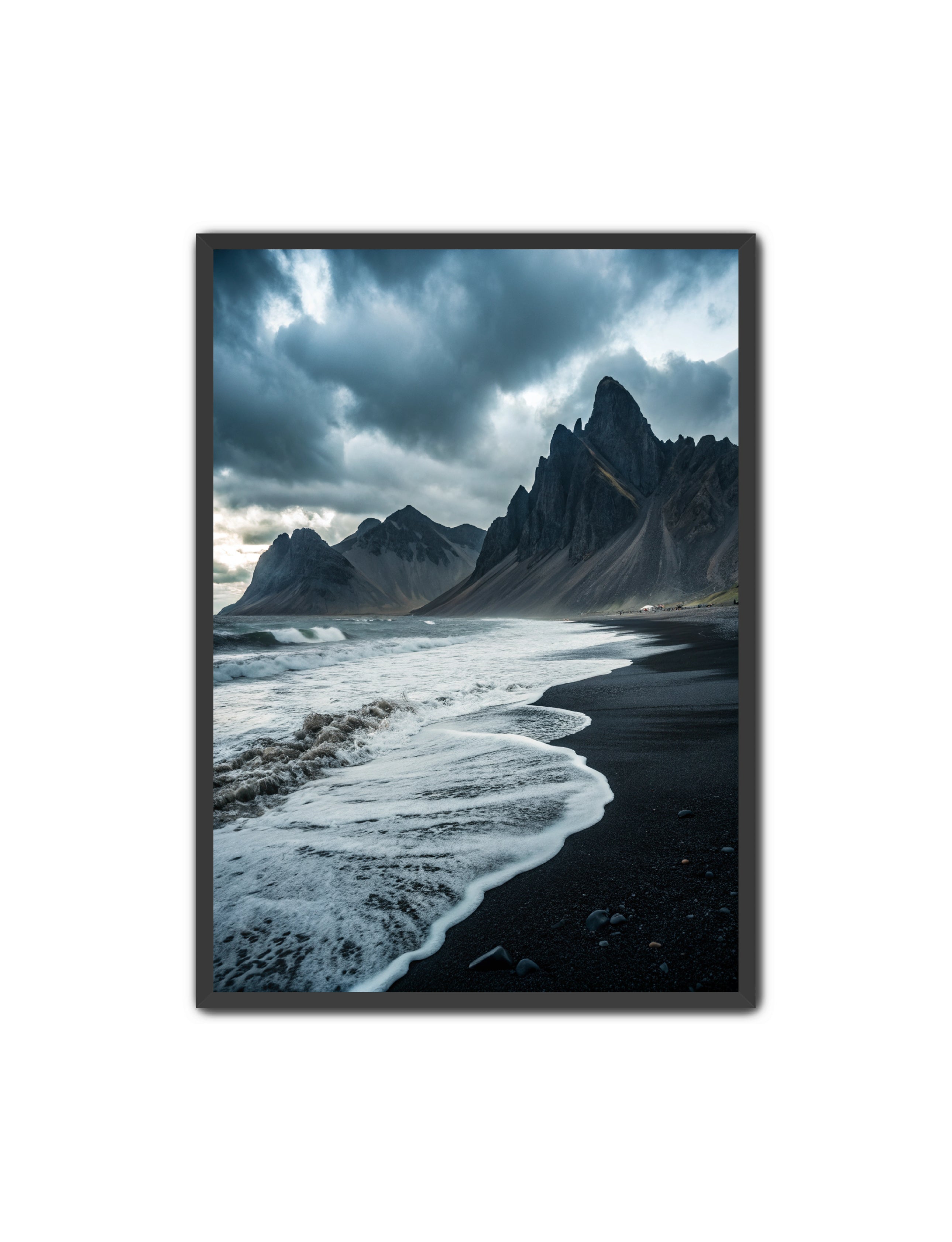 Apricus Prints Beaches 'Icelandic Coastlione' Apricus Art Collection