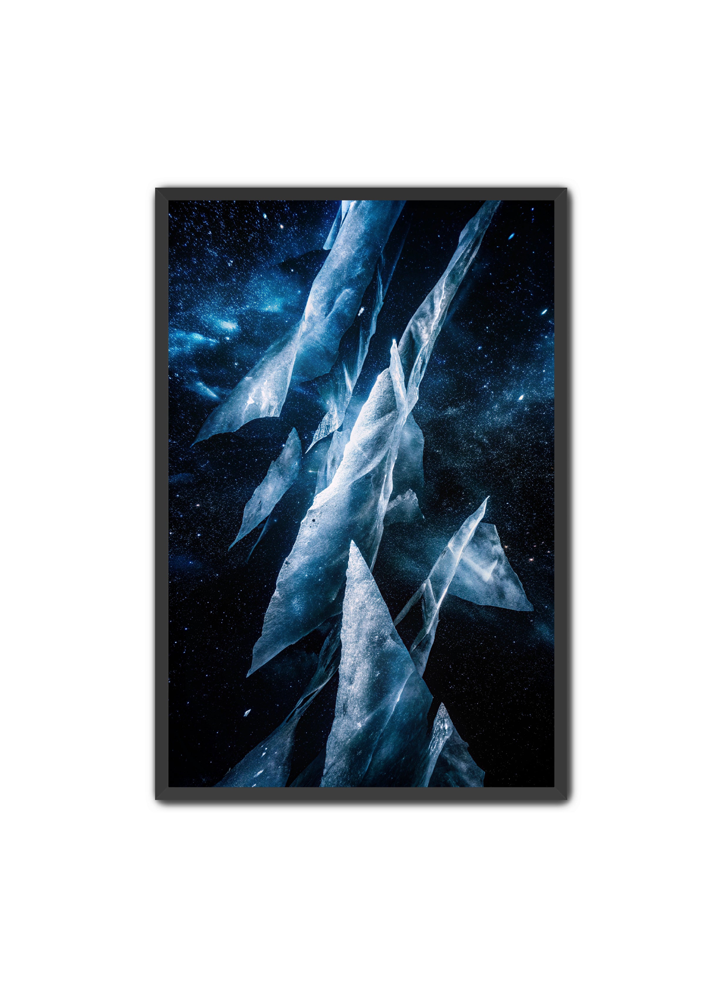 Abstract Prints 'Celestial Blur' Apricus Art Collection