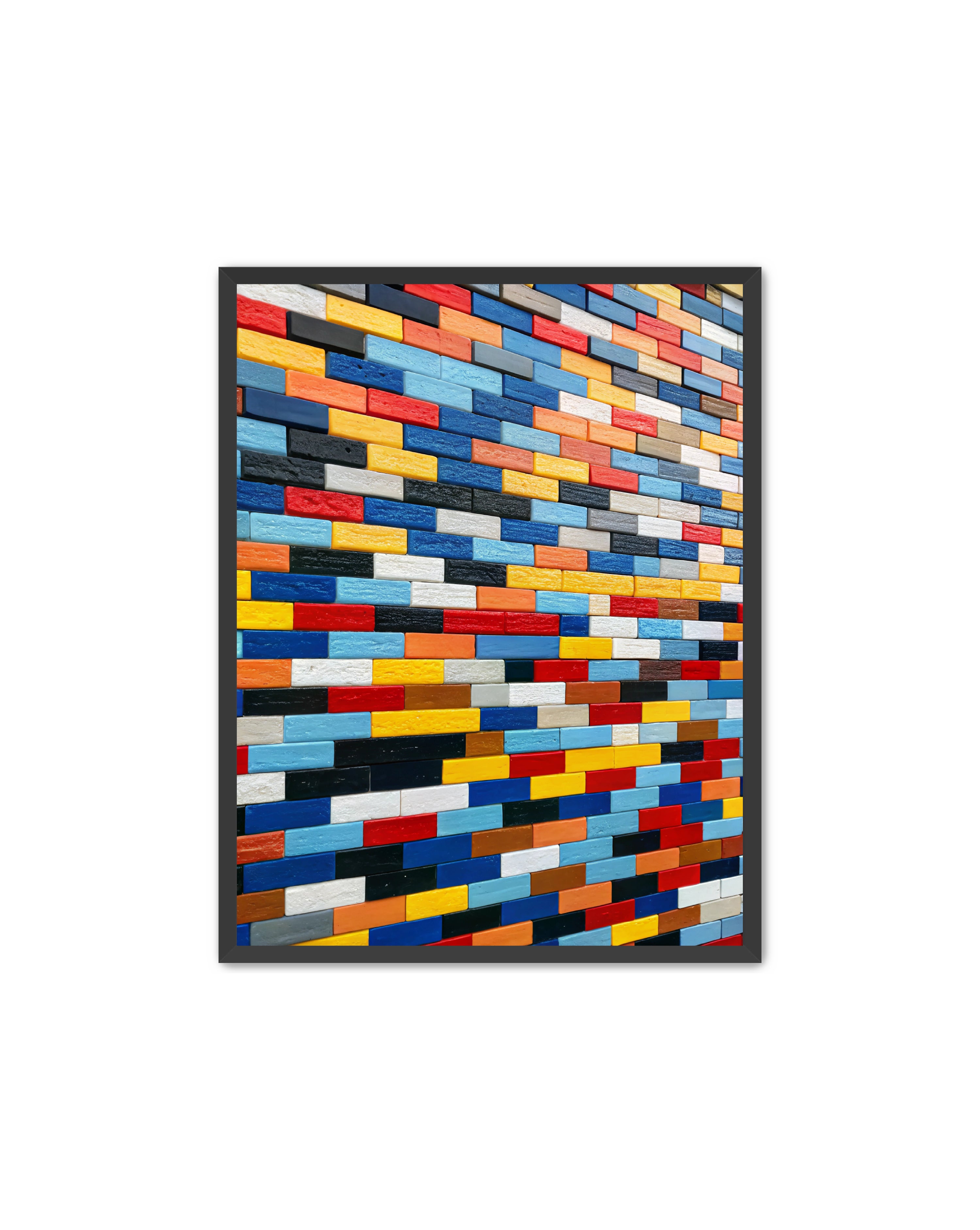 Abstract Prints 'Wall of Kinetic Dreams' Apricus Art Collection