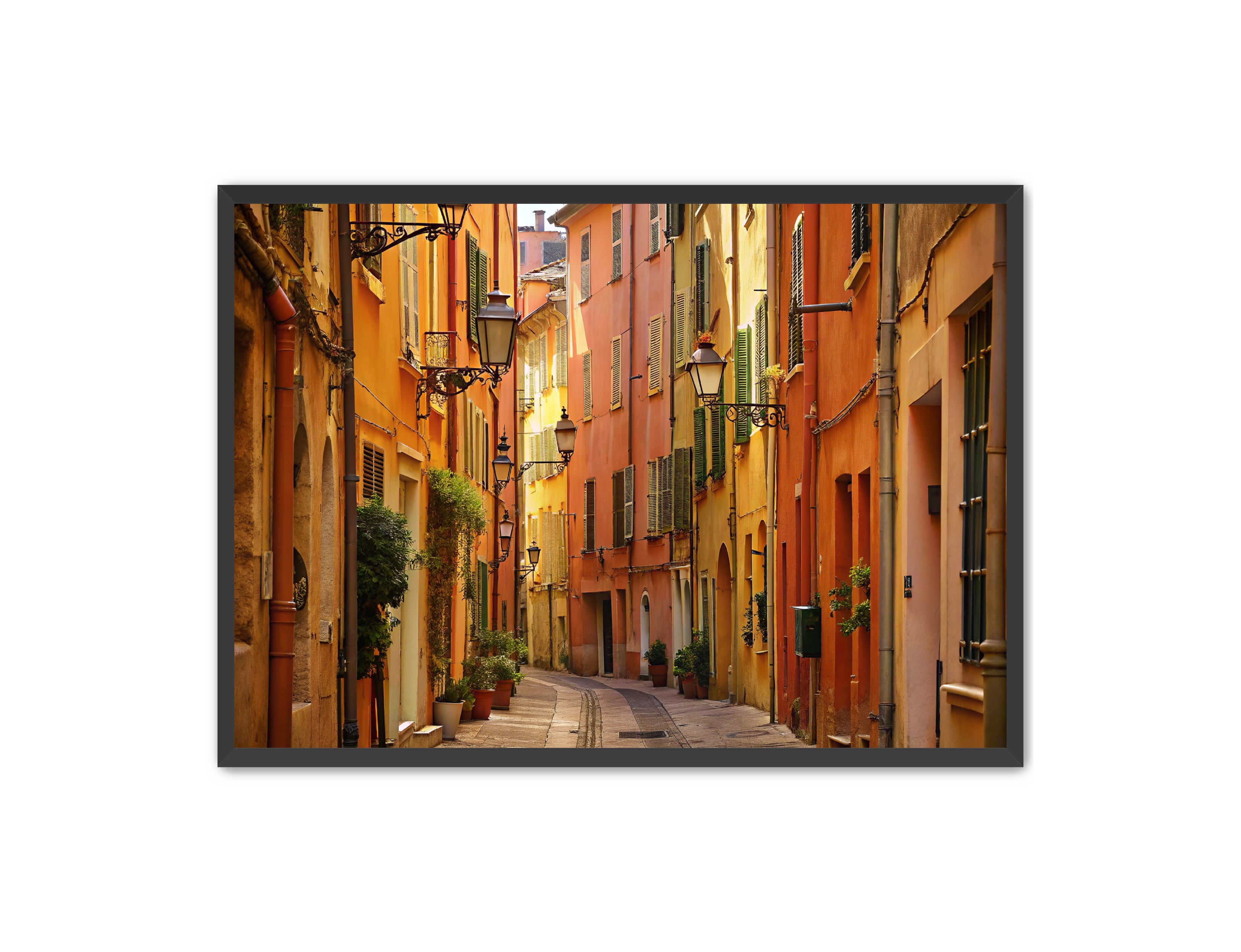 Apricus Prints La Bella Vita 'Riviera Alley' Apricus Art Collection