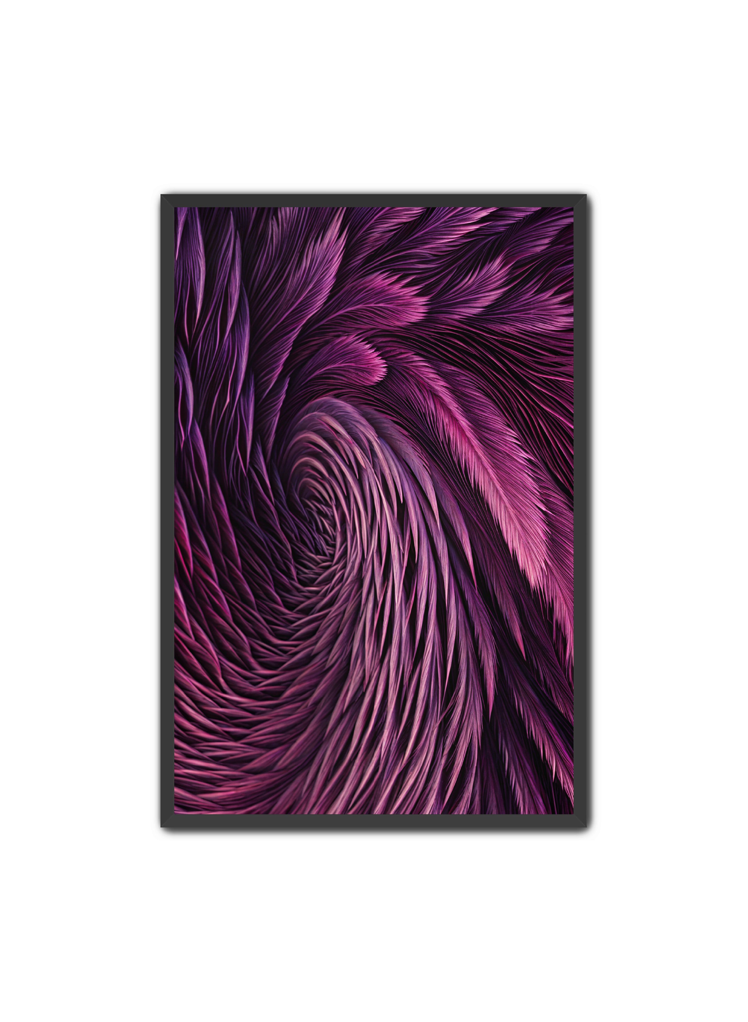 Abstract Prints 'Infinite Ripple' Apricus Art Collection