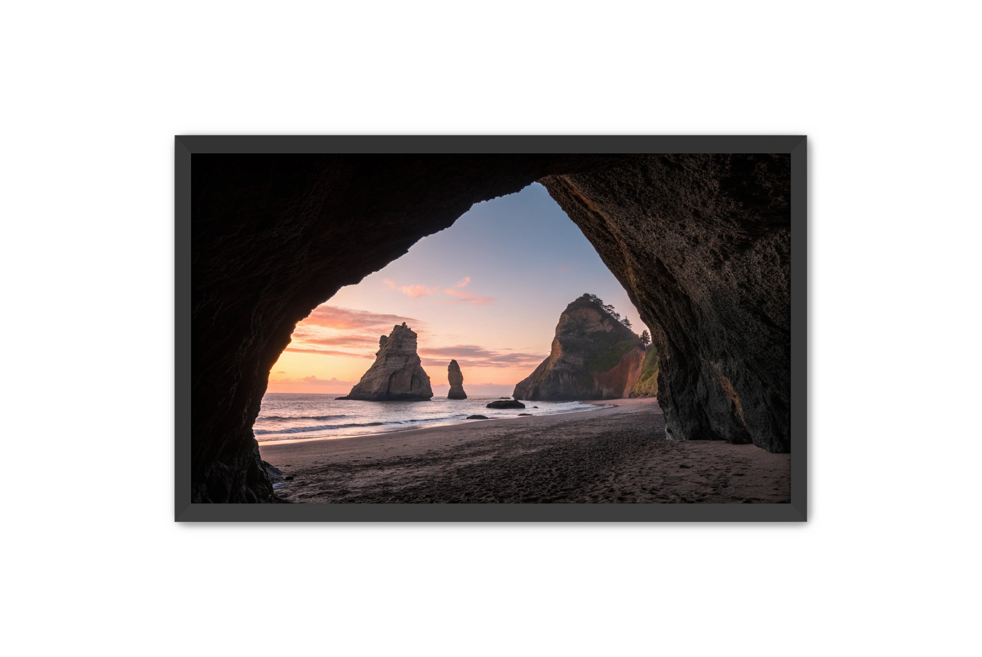 Apricus Prints Beaches 'Rock Framed Horizon' Apricus Art Collection