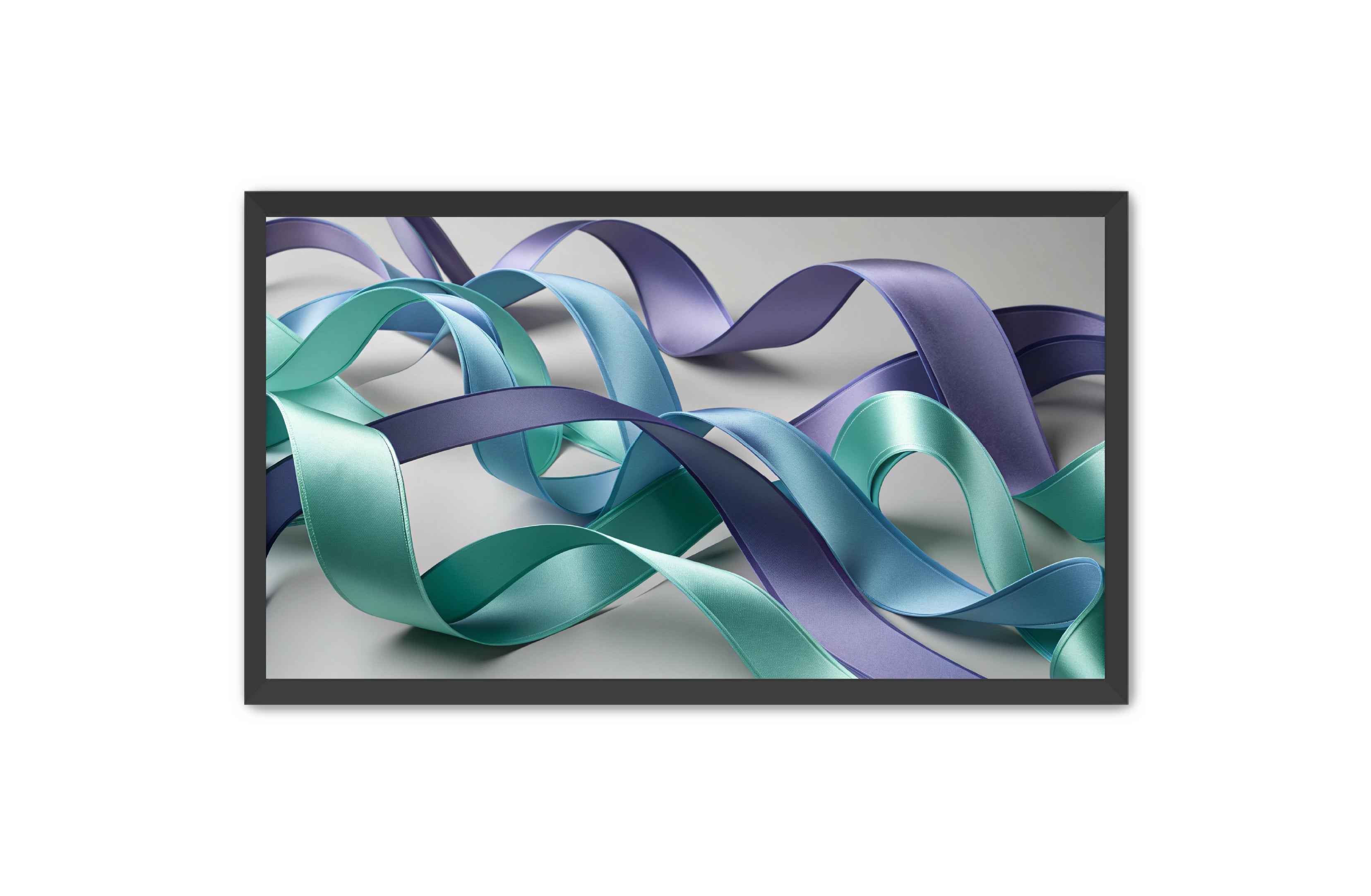 Abstract Prints 'Vapor Trails' Apricus Art Collection