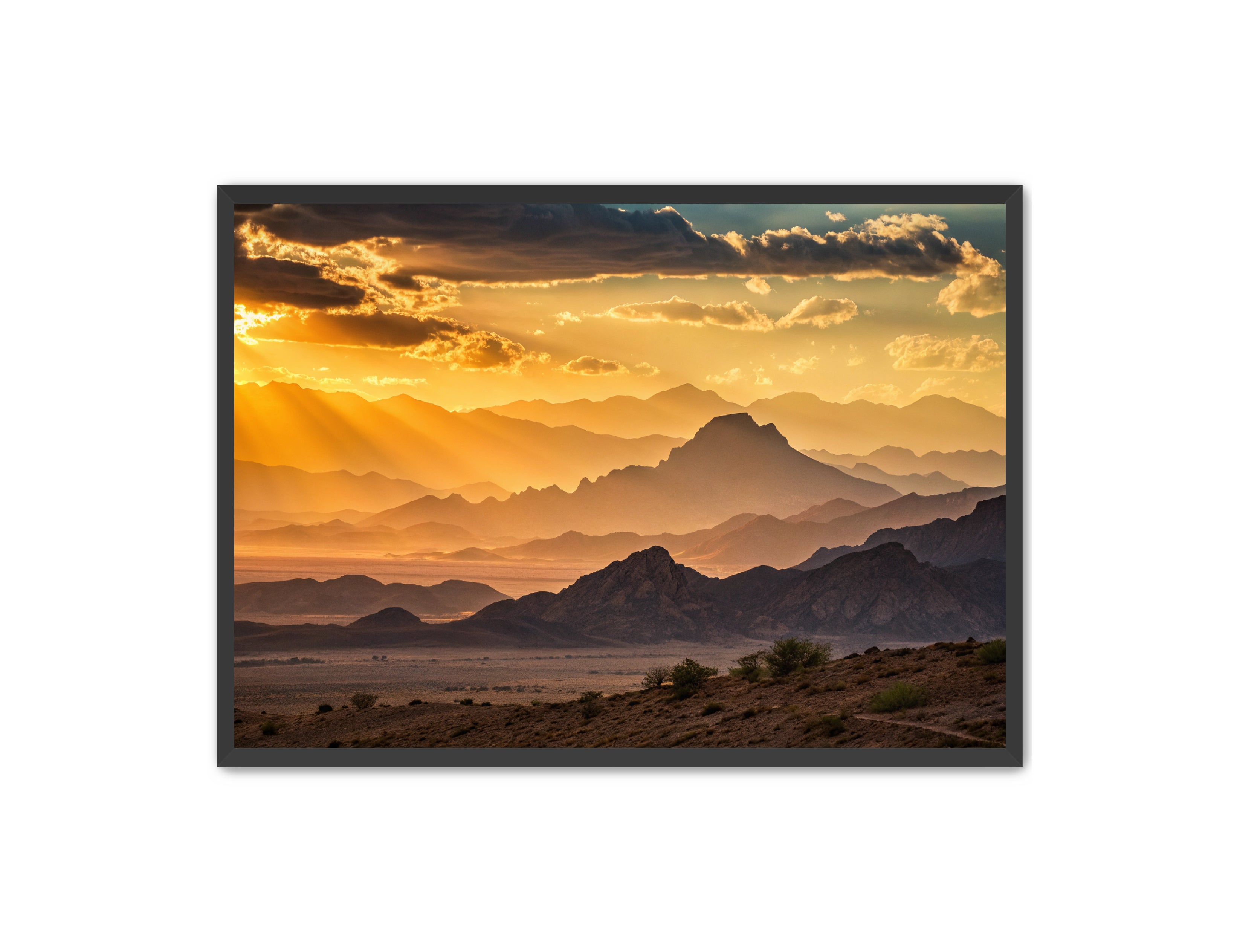 Apricus Prints 'Embers of the Arid Horizon' Apricus Art Collection