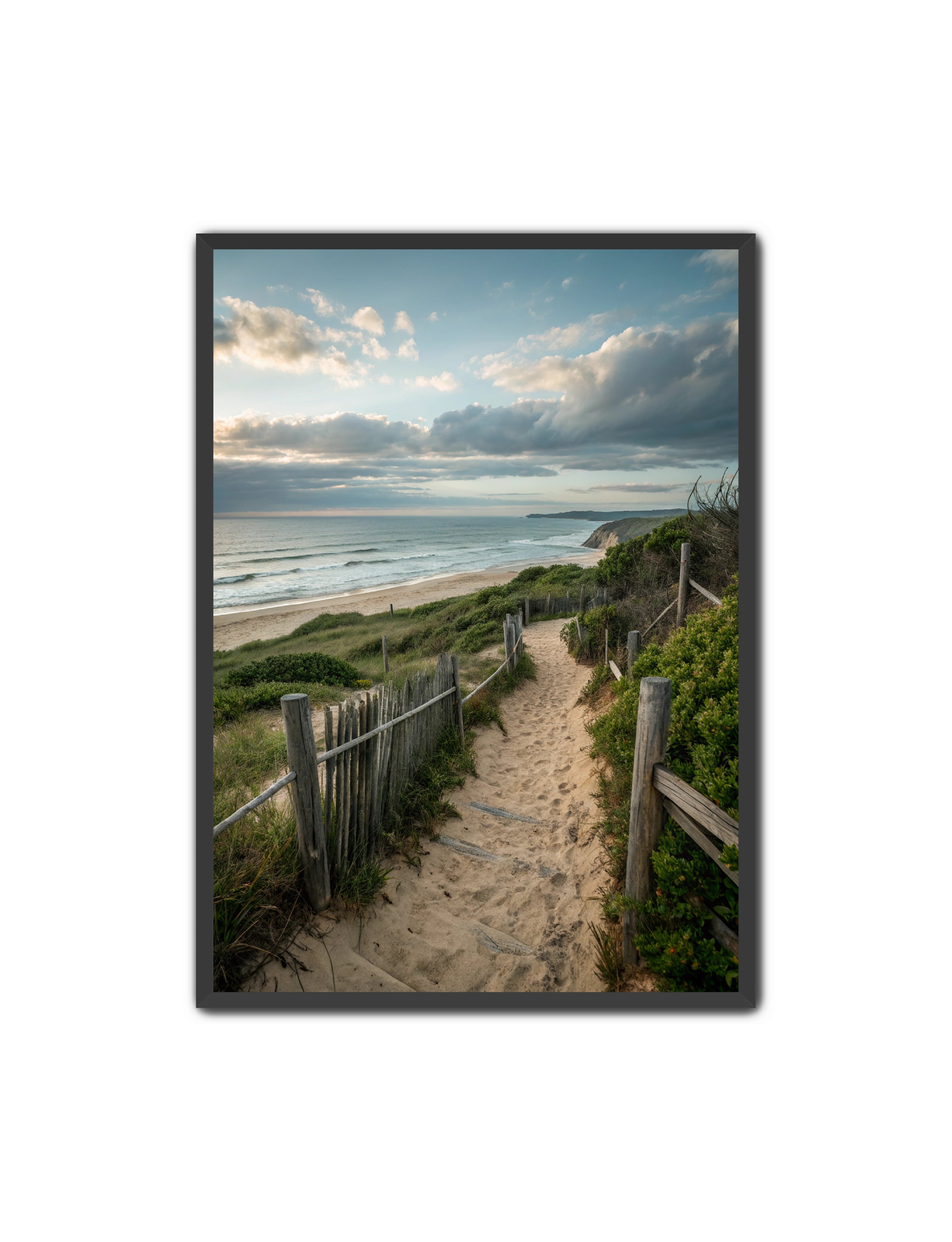 Apricus Prints Beaches 'Down We Go' Apricus Art Collection