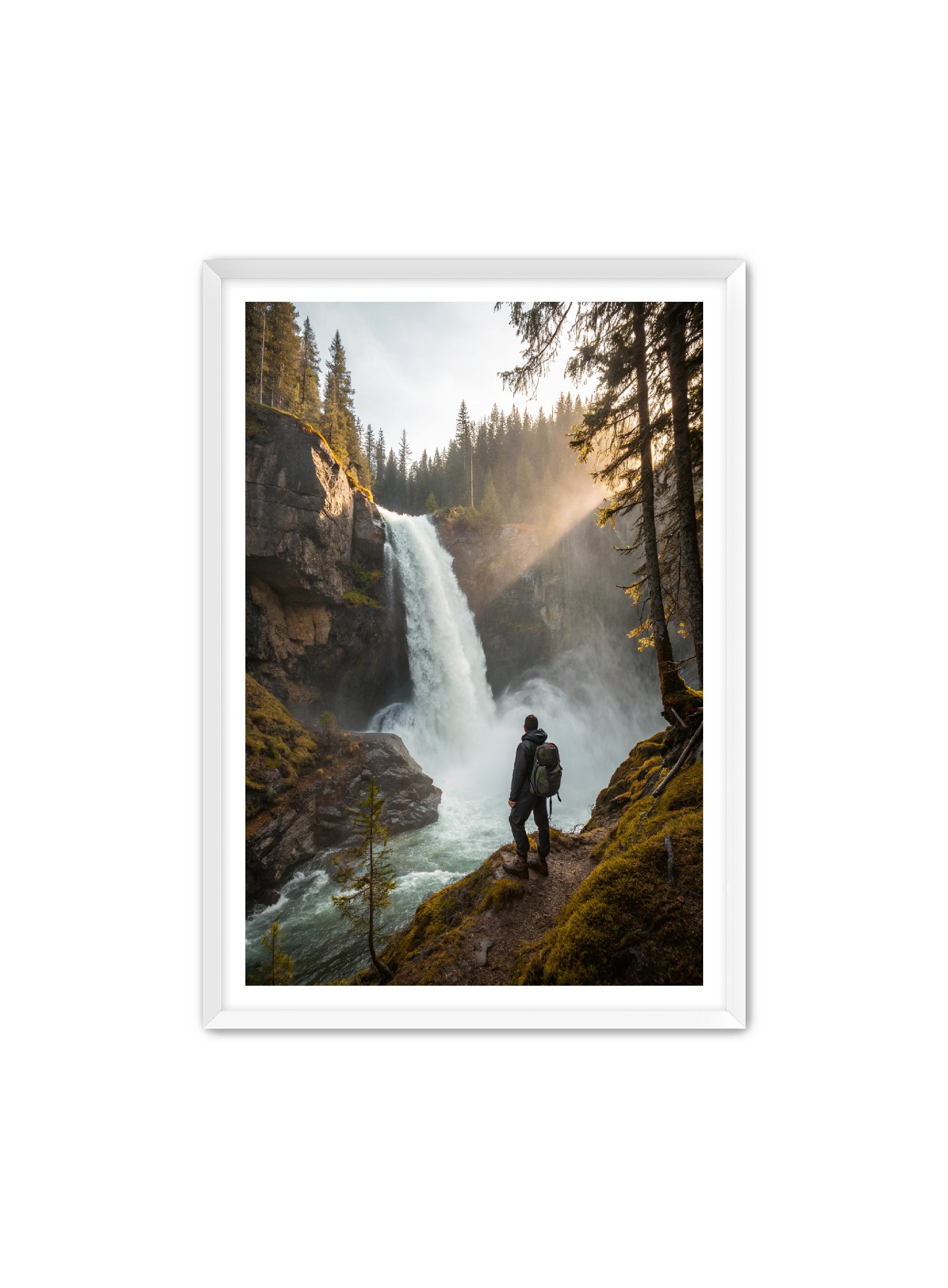 Apricus Prints 'Lost in the Falls' Apricus Art Collection