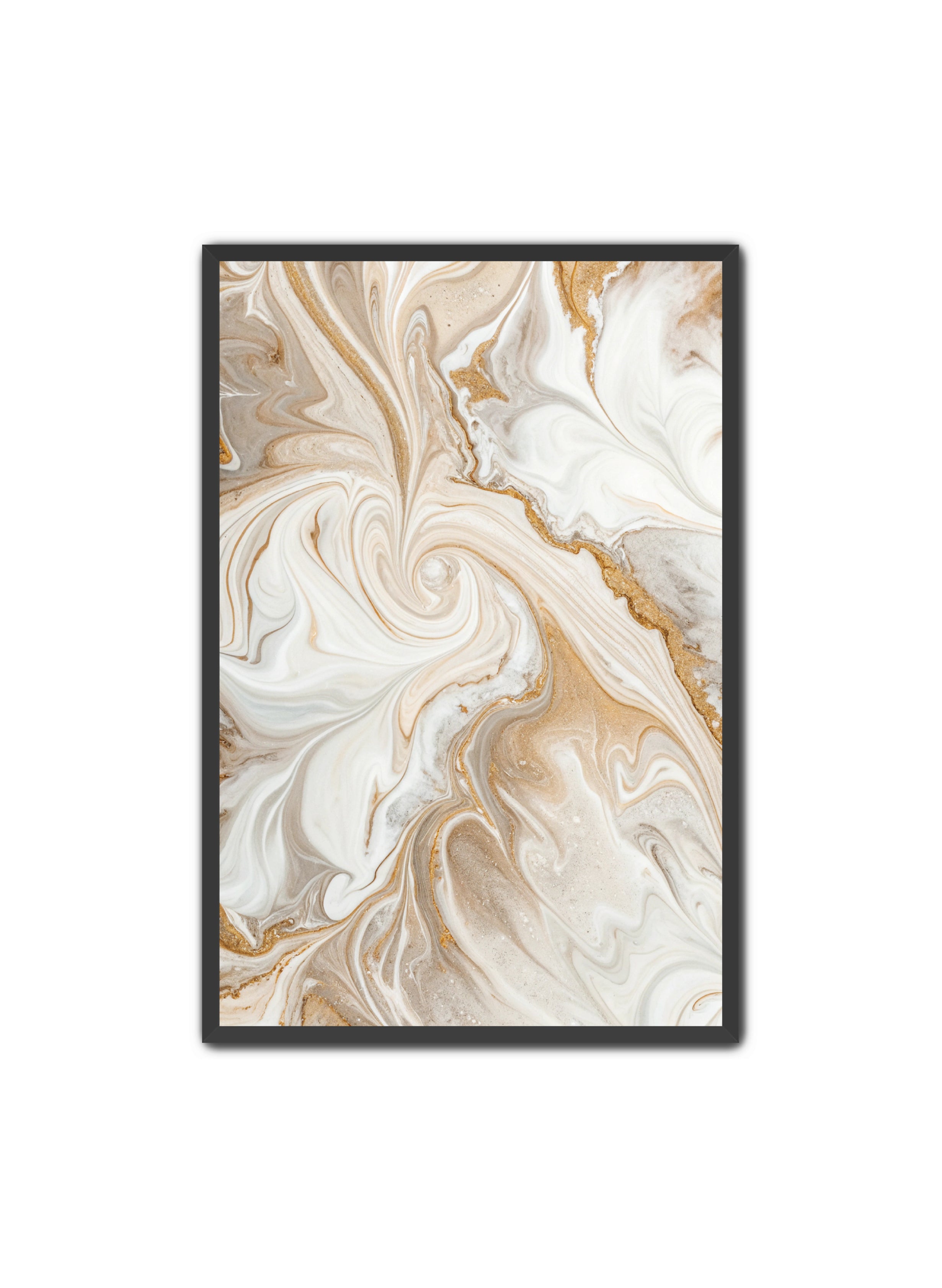 Abstract Prints 'Zenith Drift' Apricus Art Collection