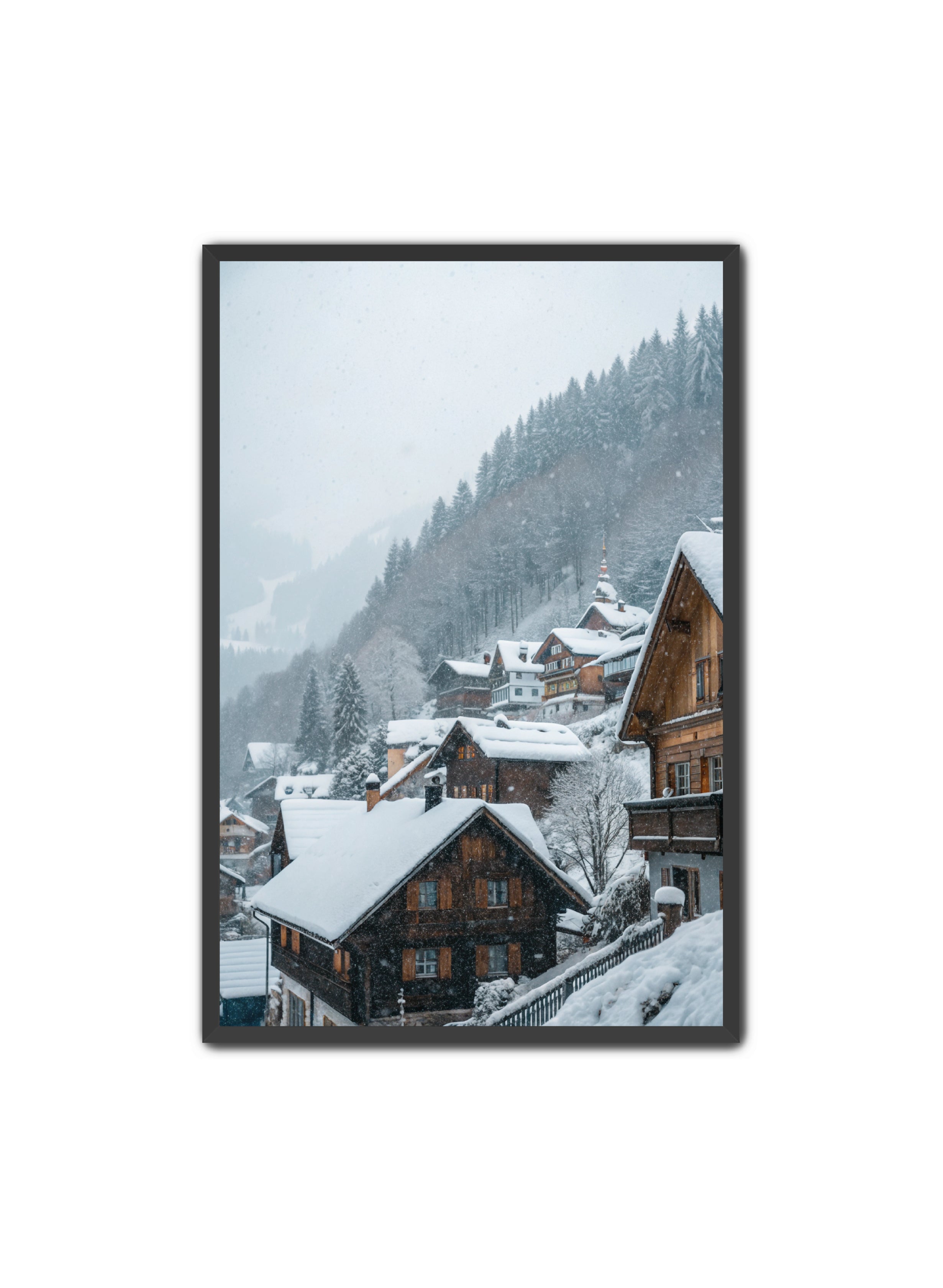 Apricus Prints 'Winter in the Alps' Apricus Art Collection