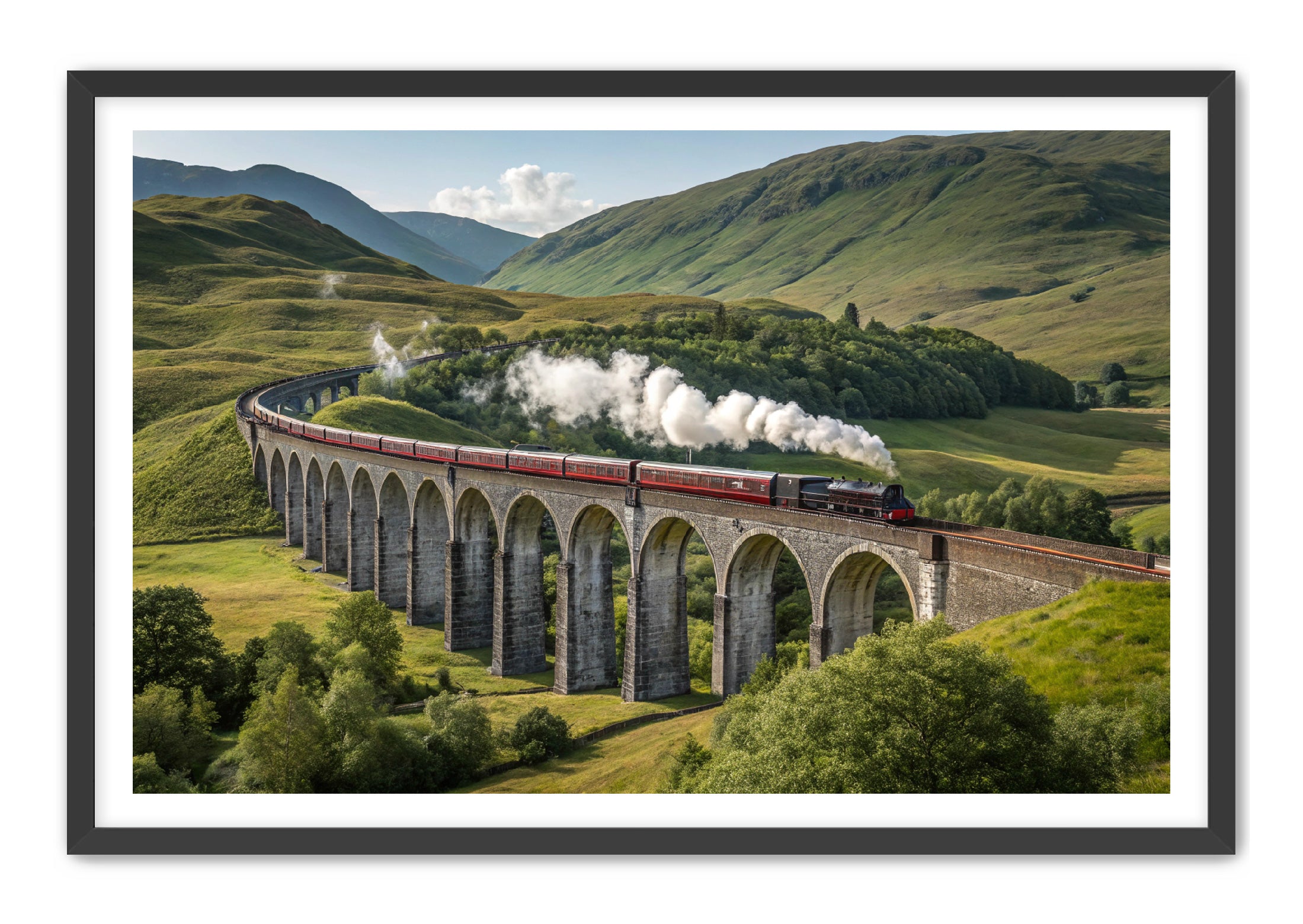 Apricus Prints 'Highland Express' Apricus Art Collection