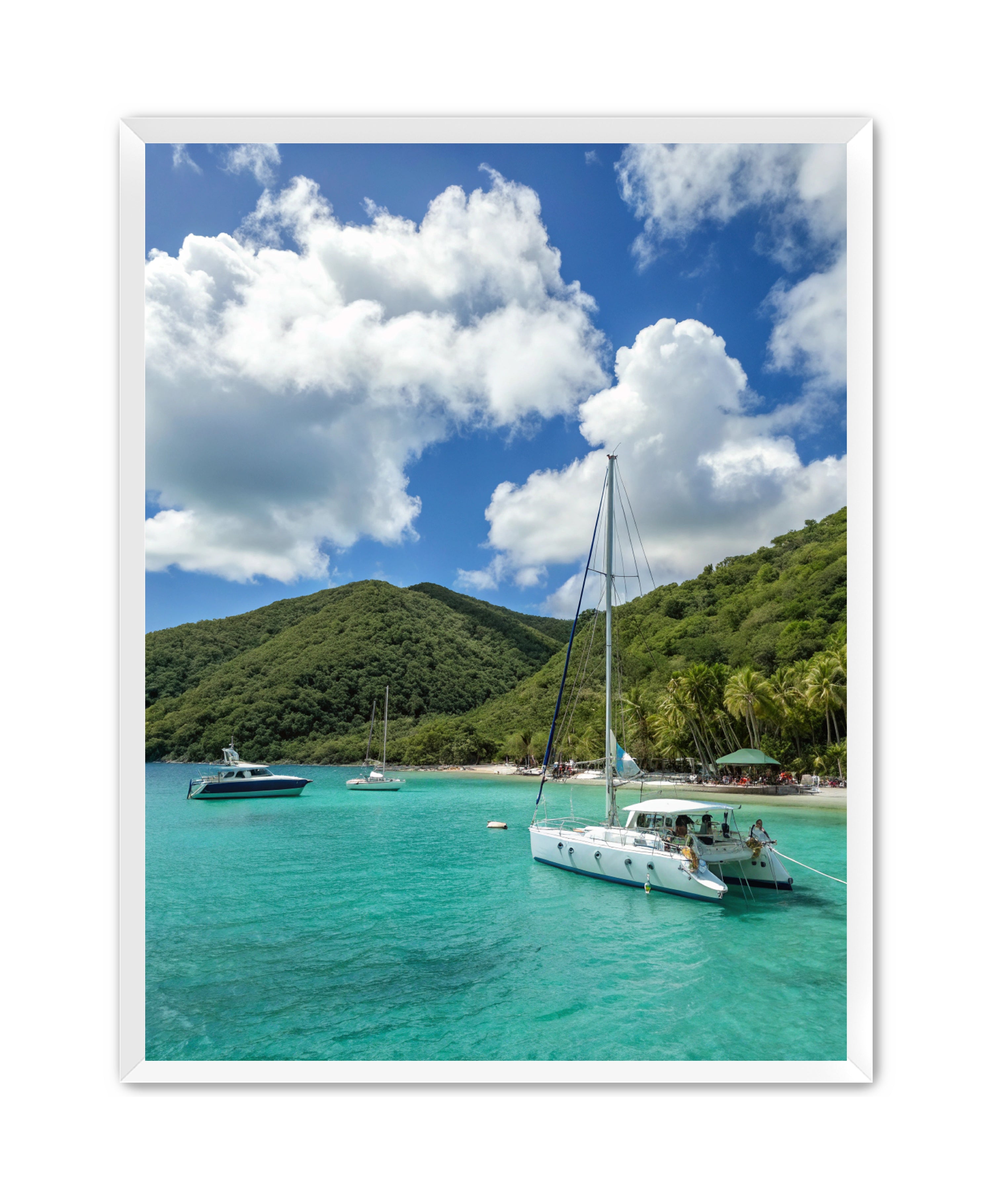 Apricus Prints Beaches 'Anchored Just Right' Apricus Art Collection