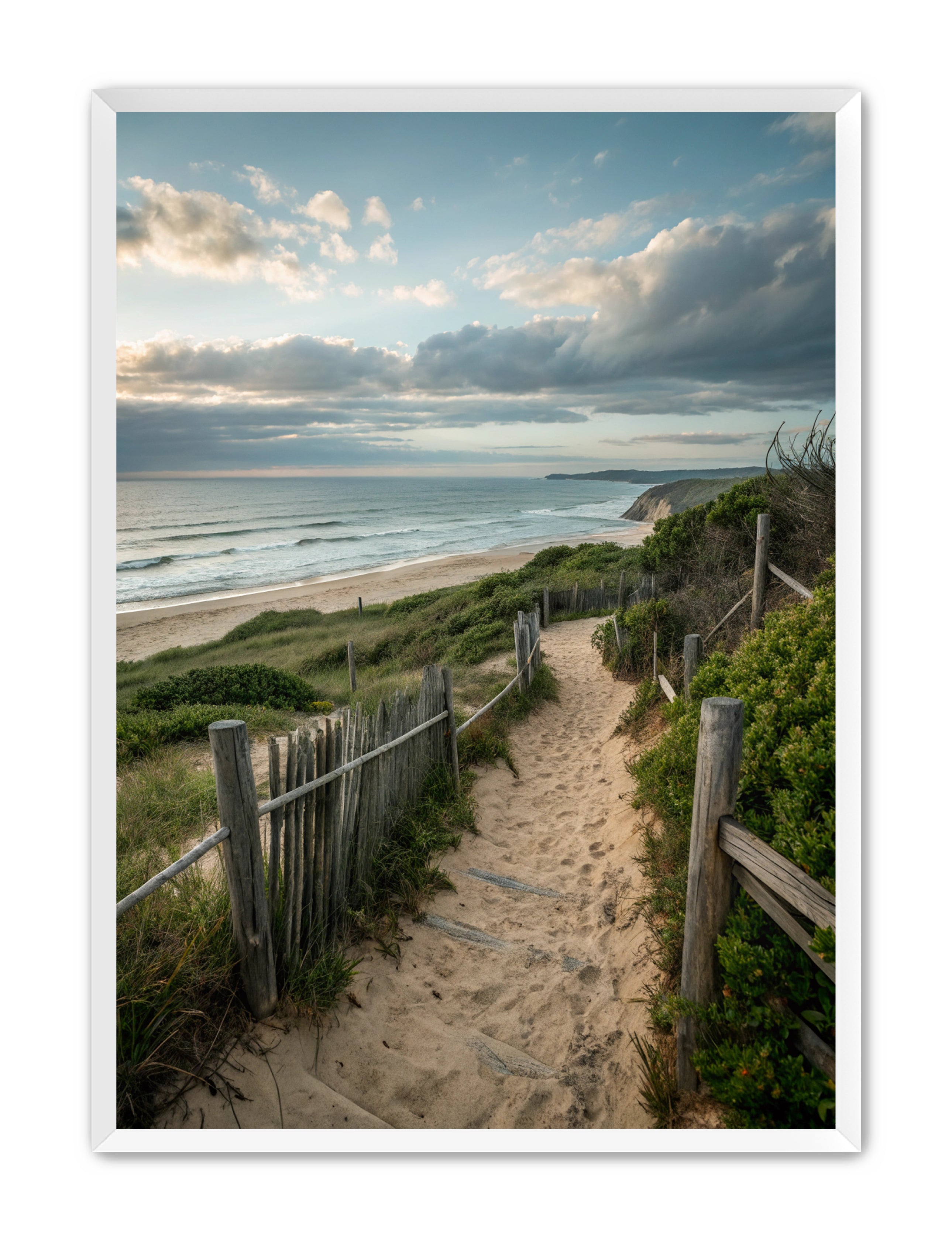 Apricus Prints Beaches 'Down We Go' Apricus Art Collection