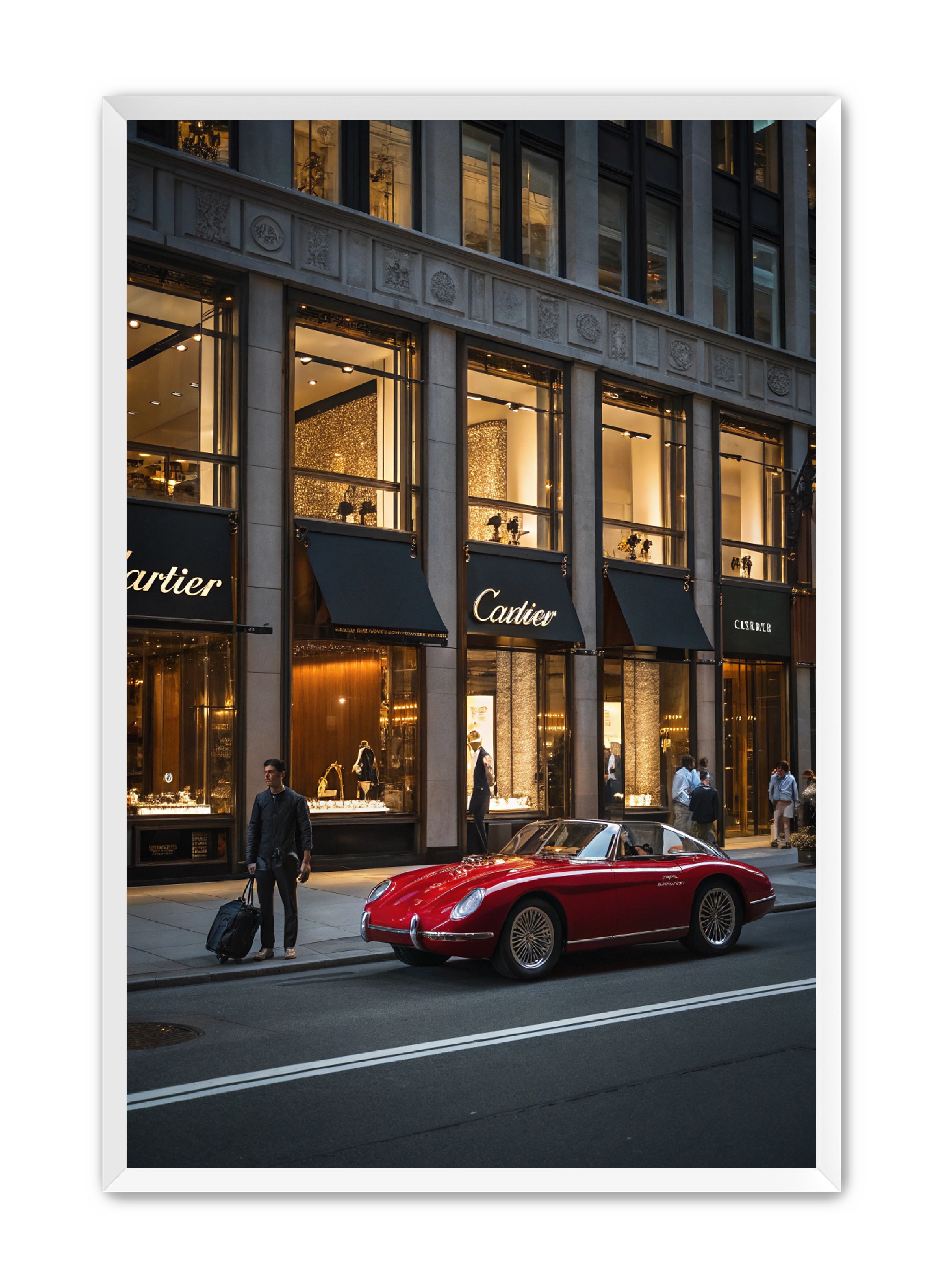 Apricus Prints 'Cartier' Apricus Art Collection