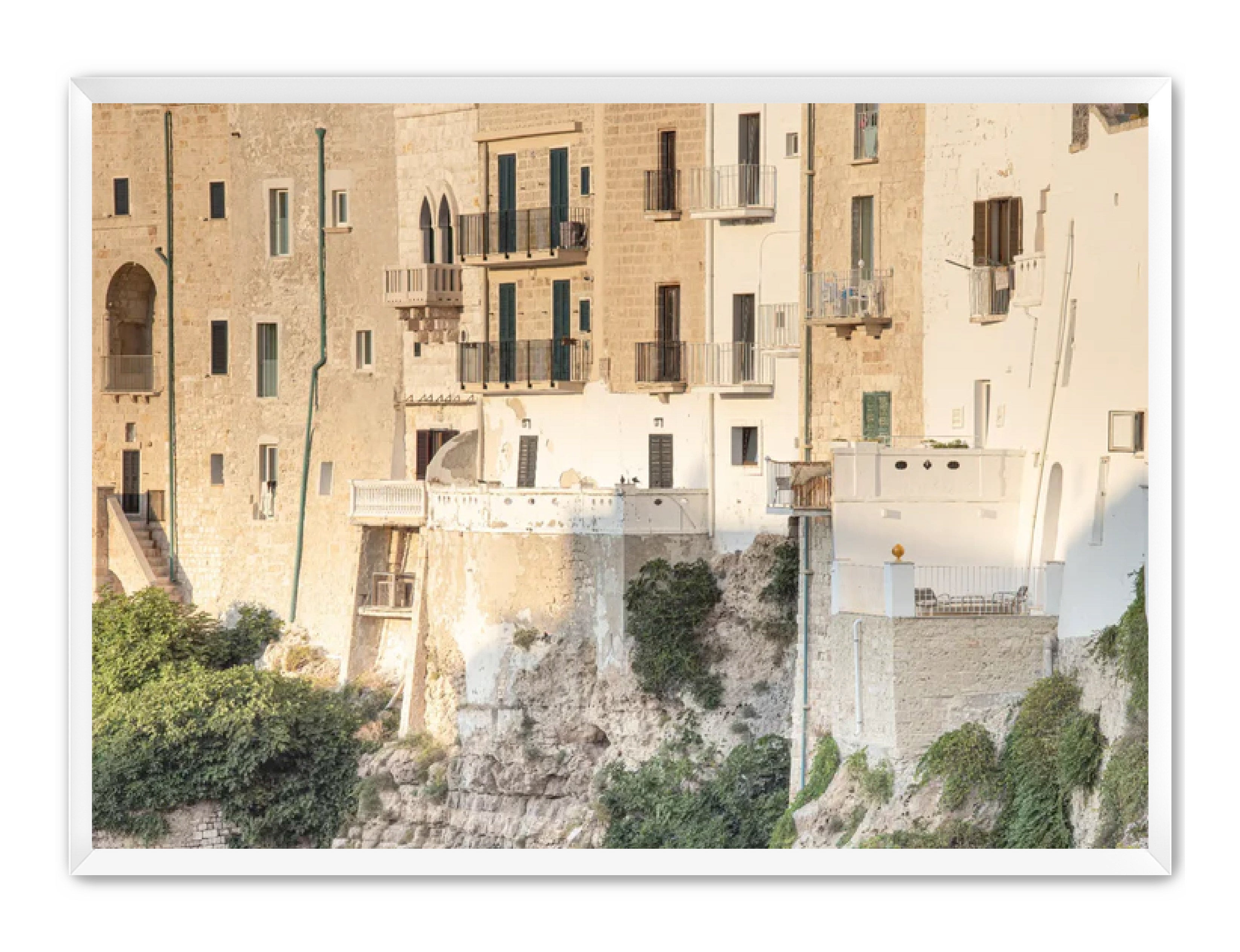 photography Prints 'FACADE OF POLIGNANO' Erin Rudzinski