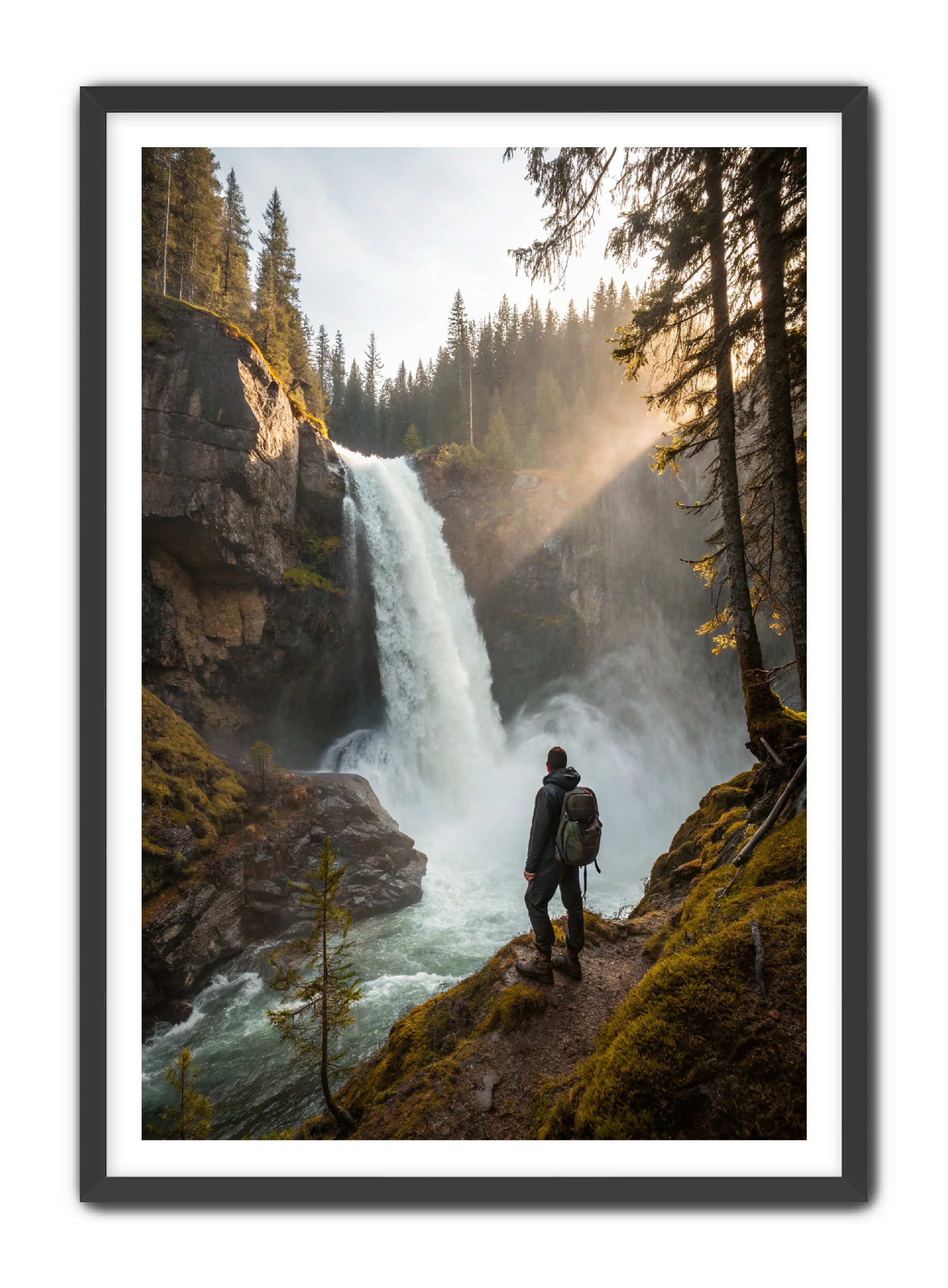 Apricus Prints 'Lost in the Falls' Apricus Art Collection