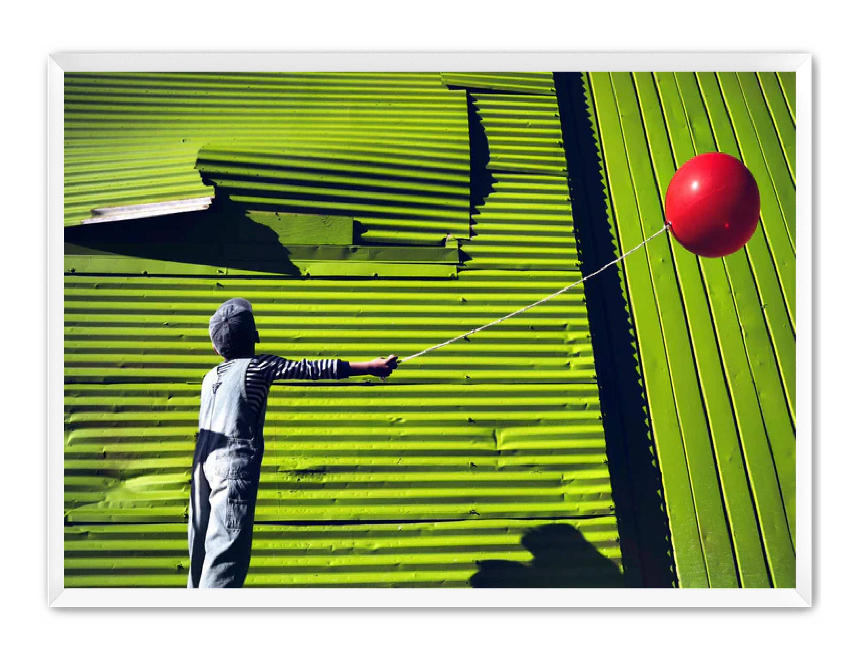 Photography Prints 'Red Balloon II' Reed Decker