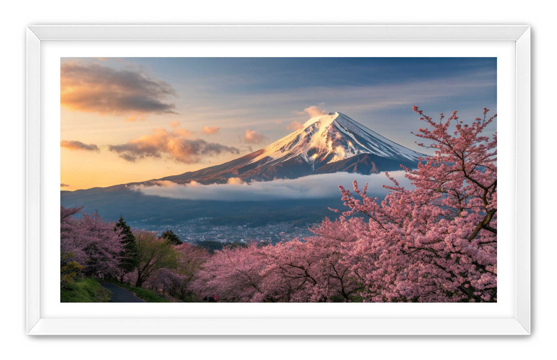 Apricus Prints 'Fuji’s Reflection' Apricus Art Collection