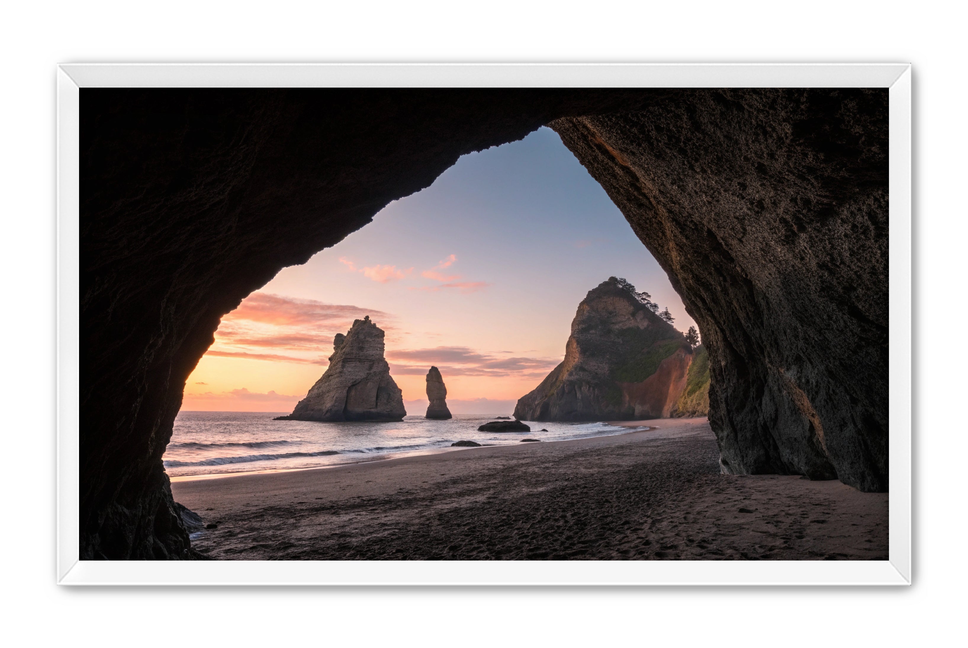 Apricus Prints Beaches 'Rock Framed Horizon' Apricus Art Collection