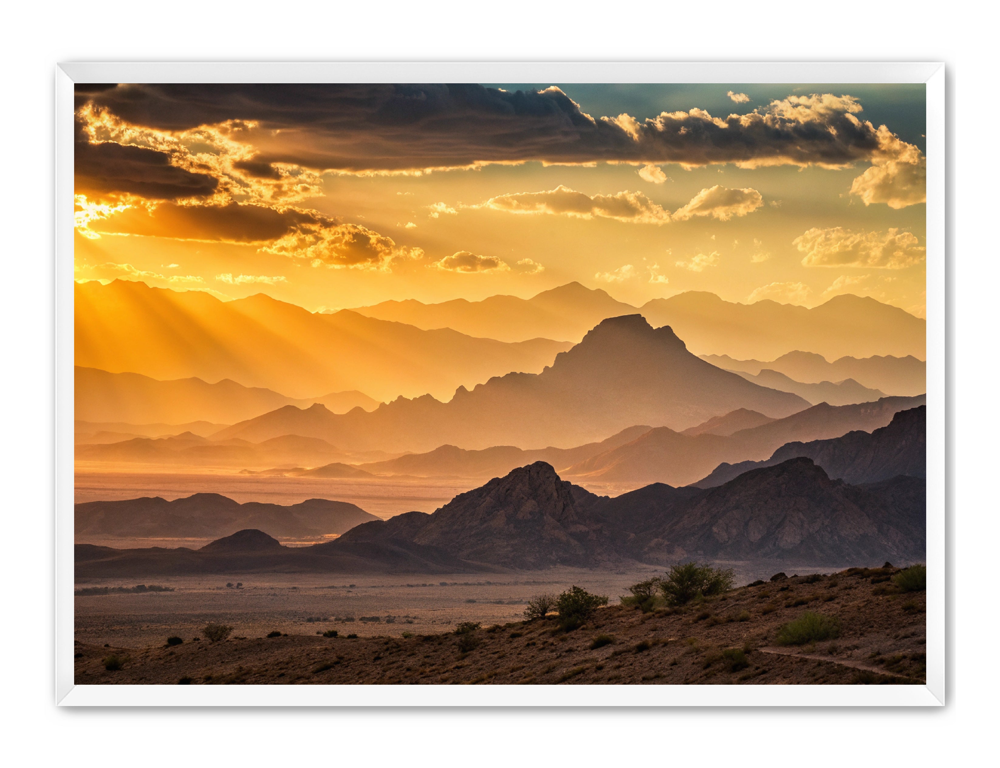 Apricus Prints 'Embers of the Arid Horizon' Apricus Art Collection