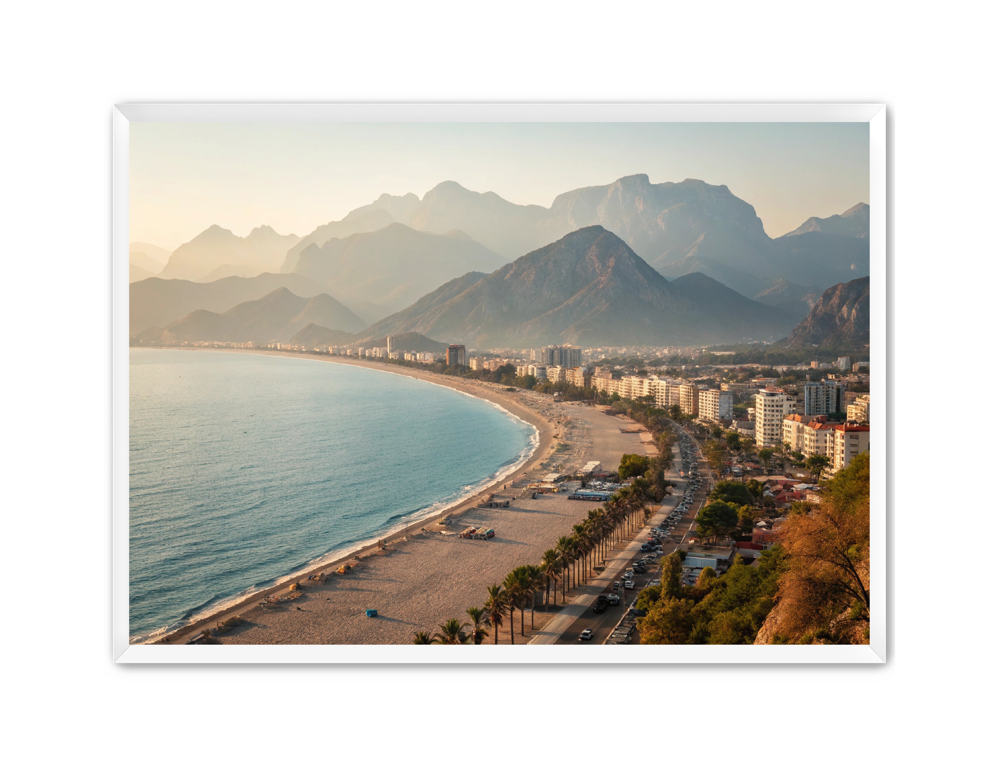 Apricus Prints Beaches 'Bay of Nice' Apricus Art Collection