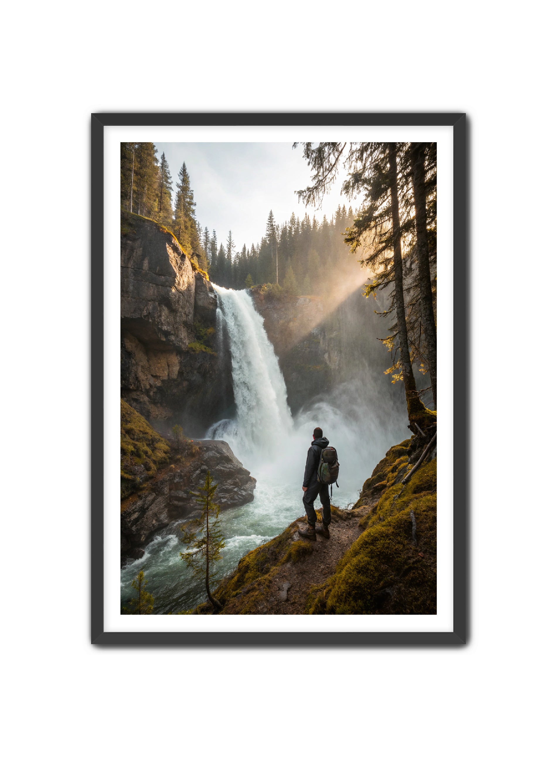 Apricus Prints 'Lost in the Falls' Apricus Art Collection