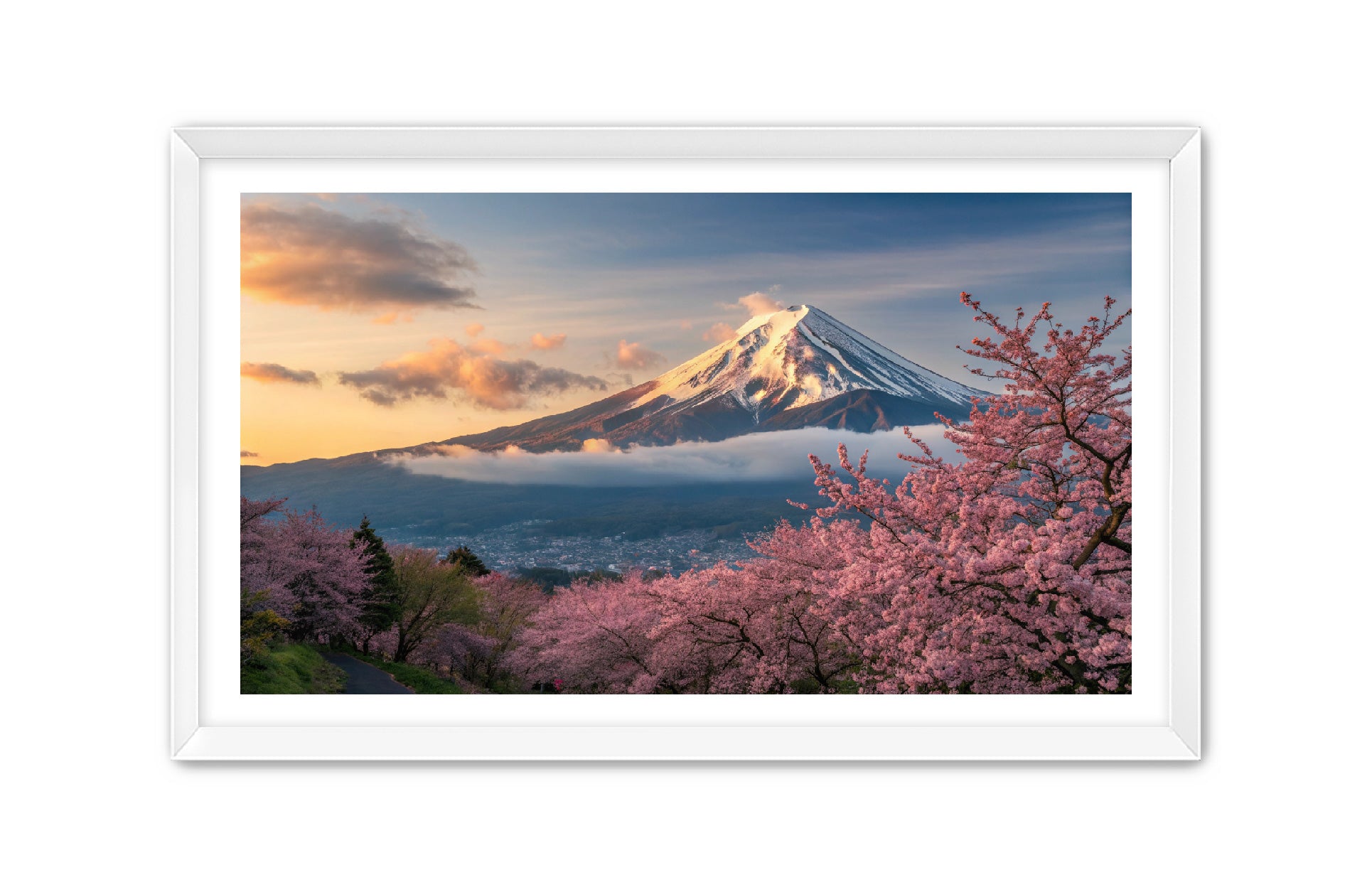 Apricus Prints 'Fuji’s Reflection' Apricus Art Collection