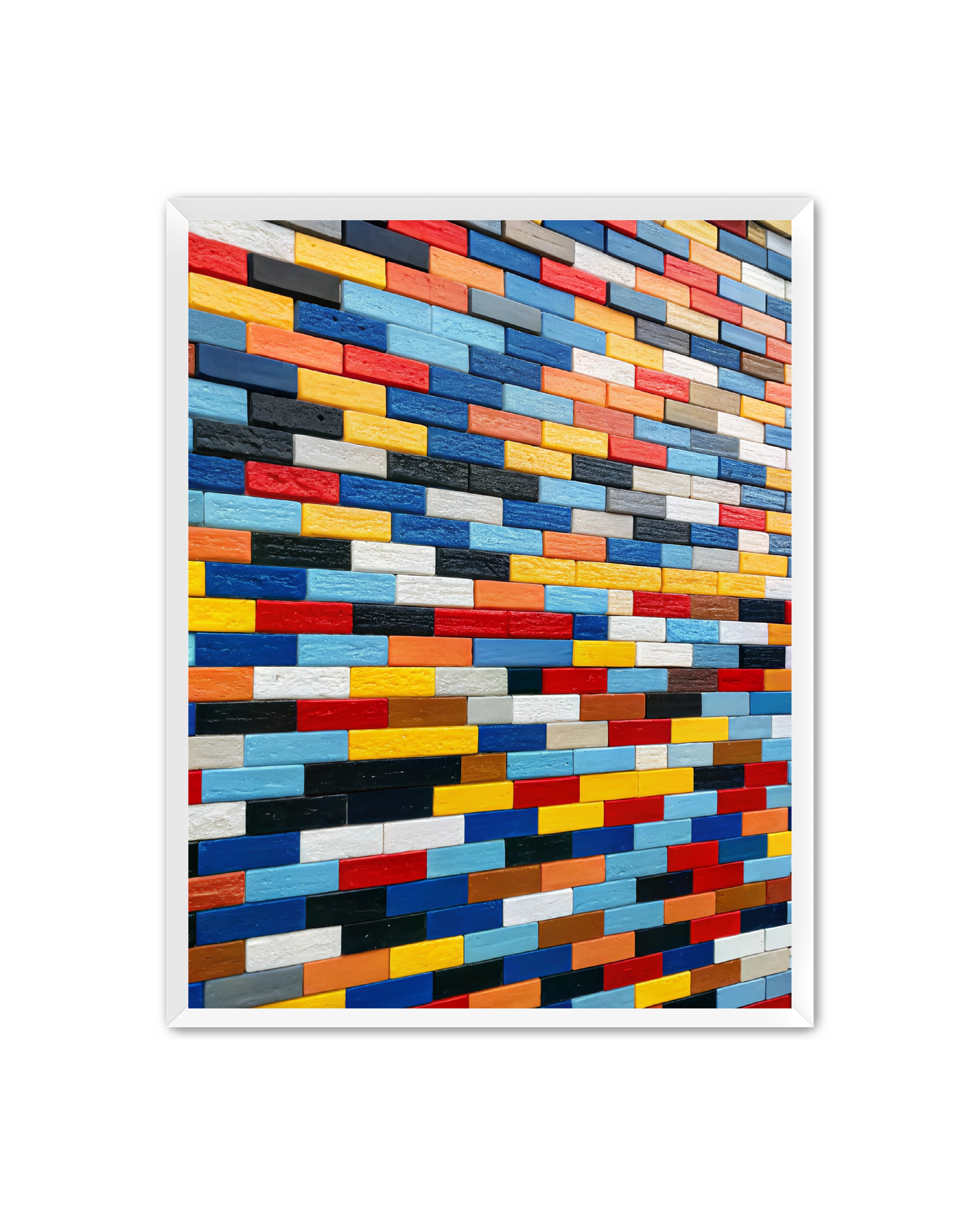 Abstract Prints 'Wall of Kinetic Dreams' Apricus Art Collection