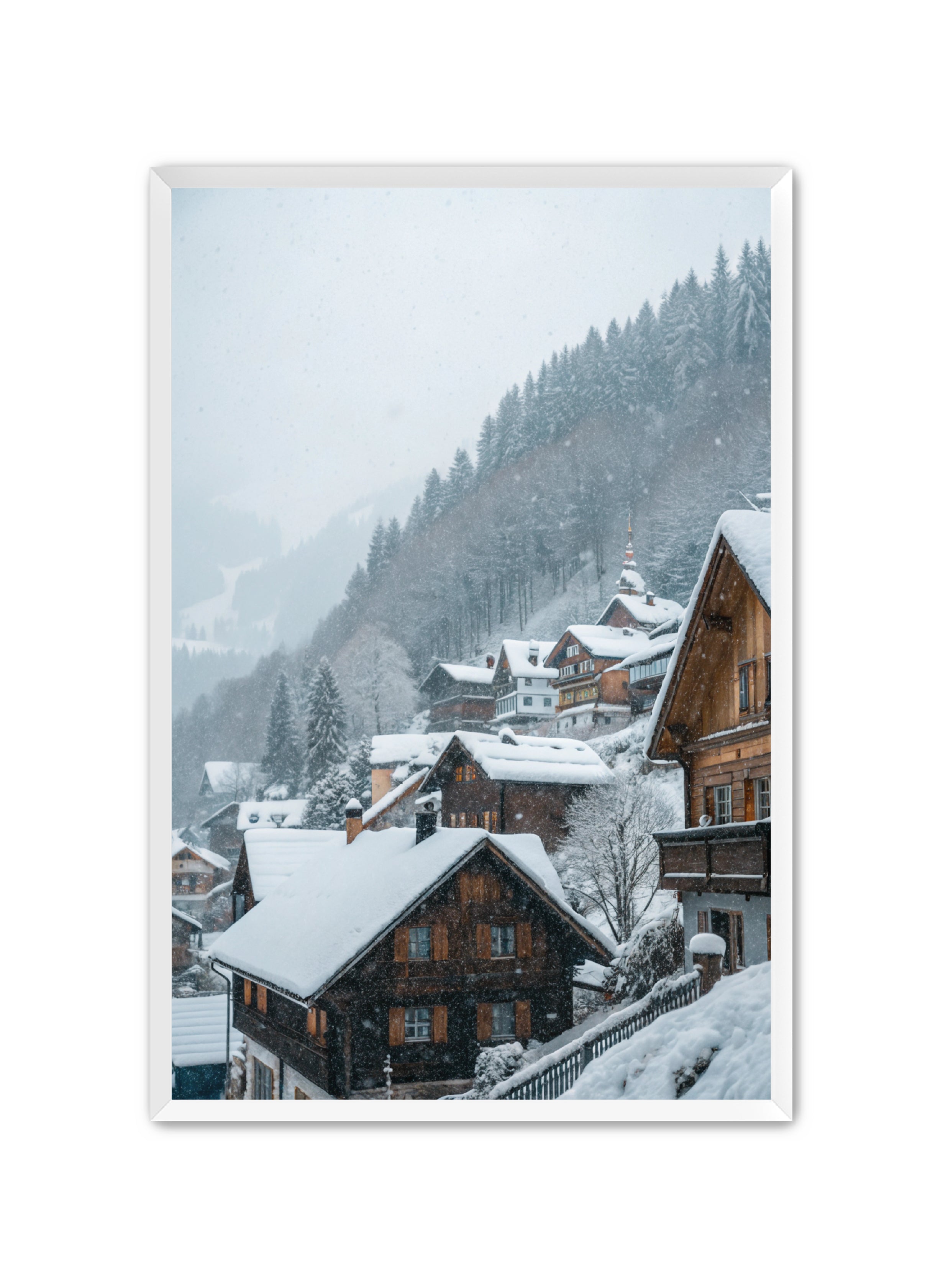 Apricus Prints 'Winter in the Alps' Apricus Art Collection