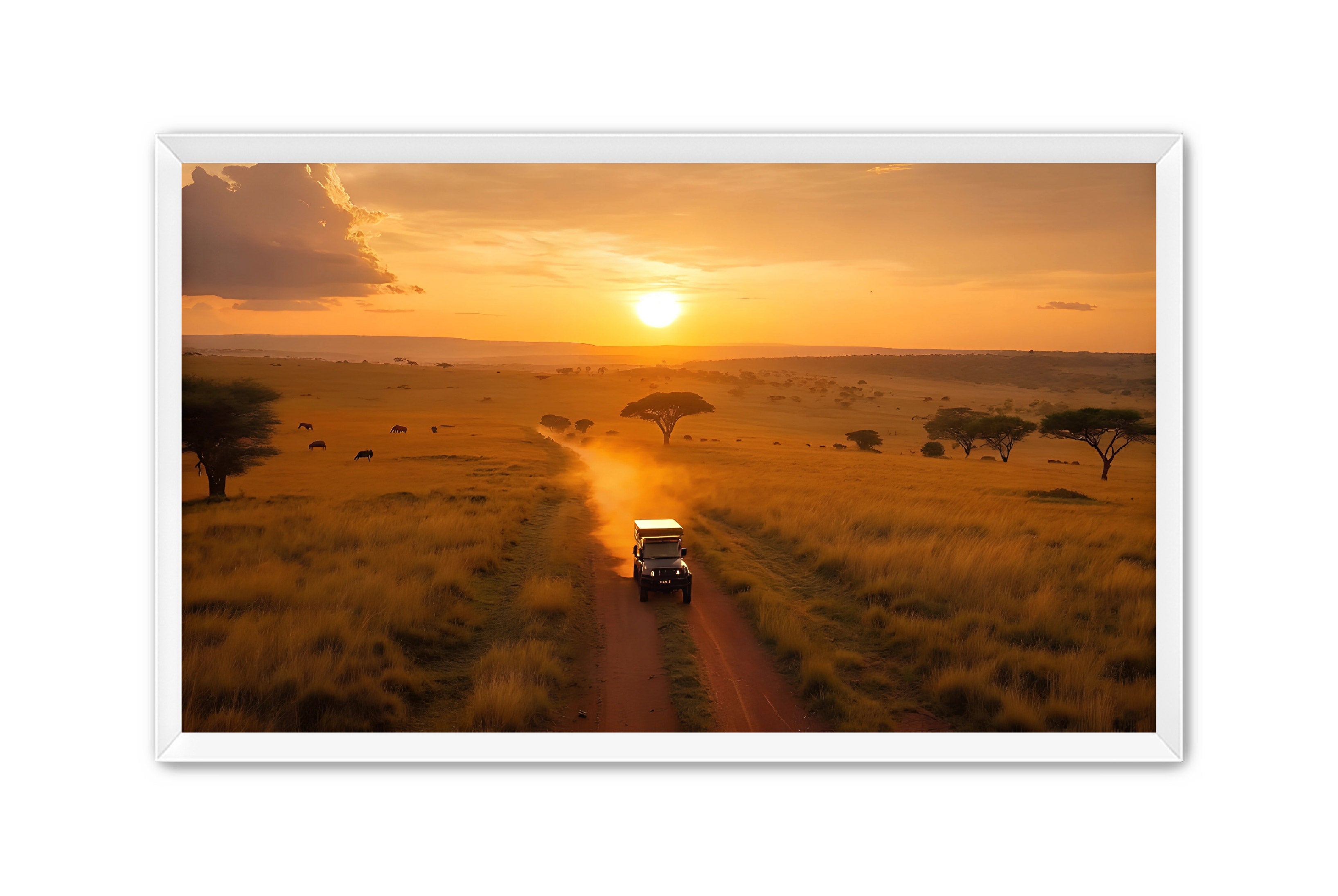 Apricus Prints 'SAVANNA SUNSET' Apricus Art Collection