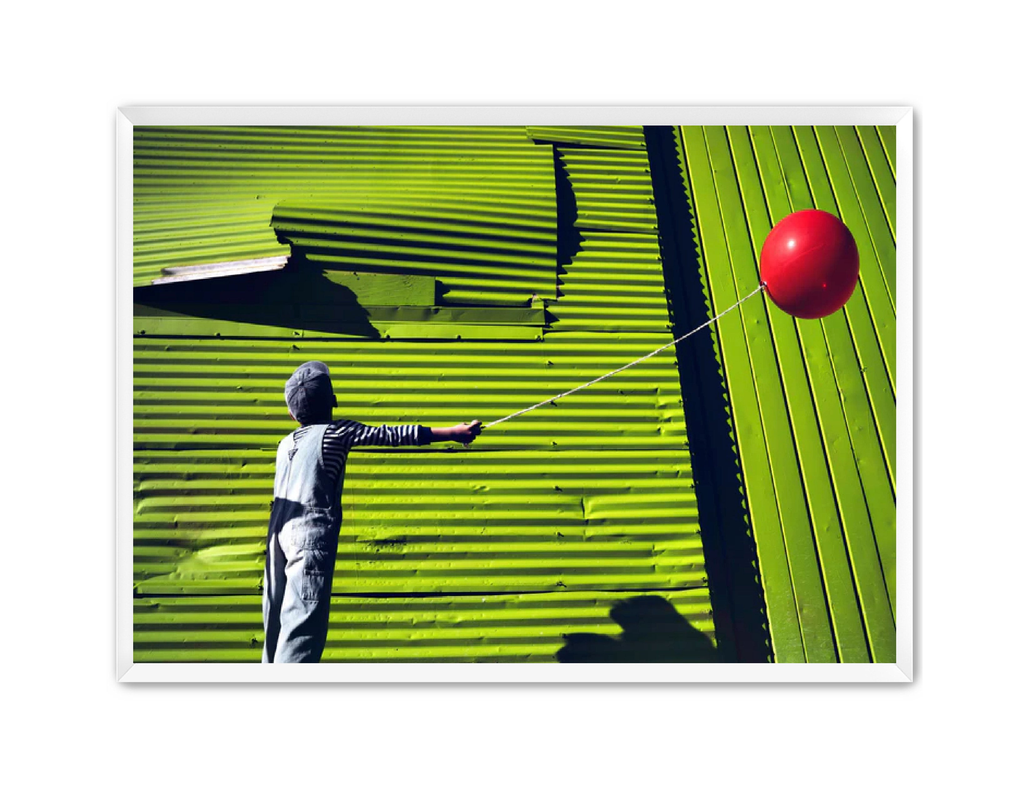 Photography Prints 'Red Balloon II' Reed Decker