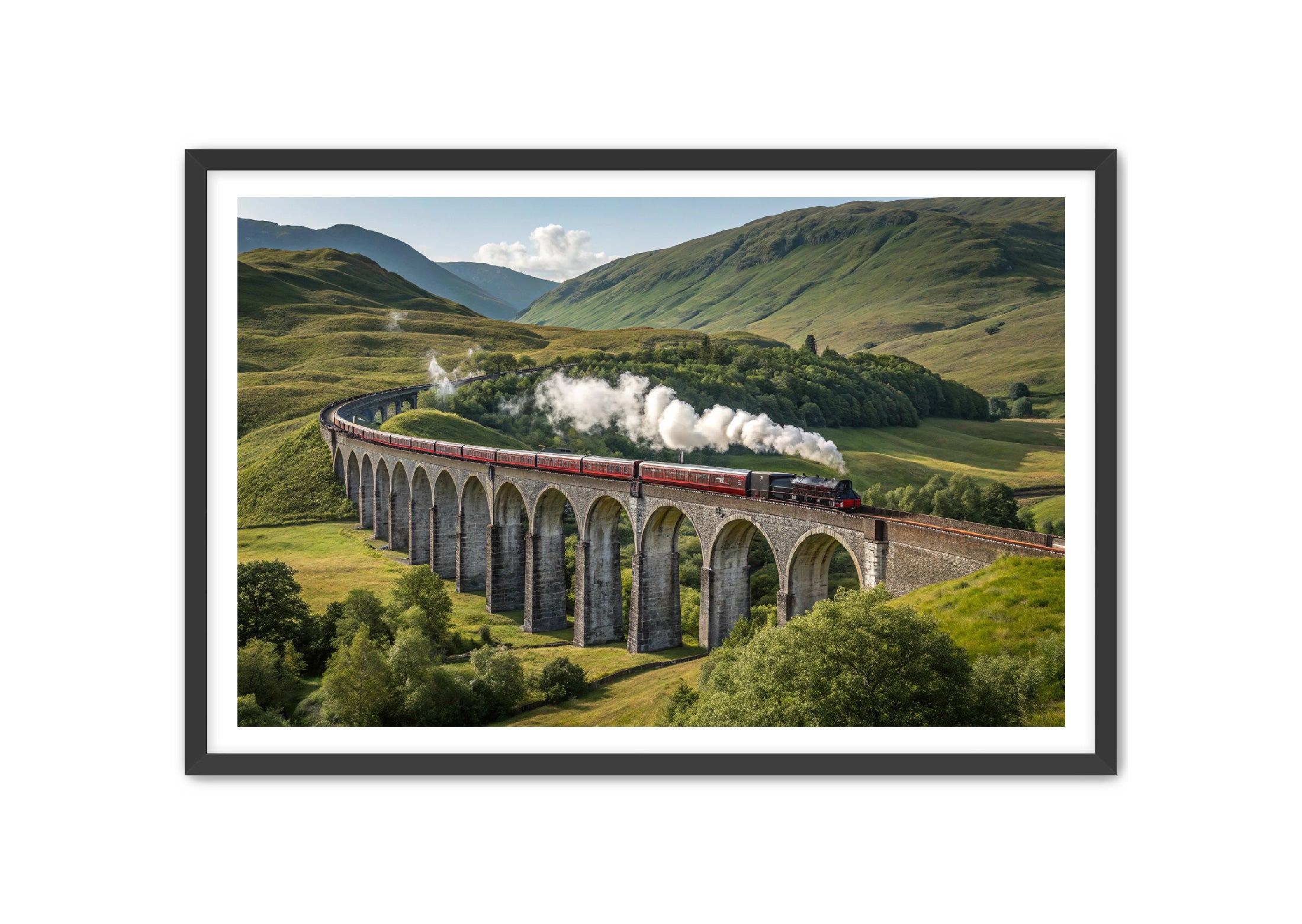 Apricus Prints 'Highland Express' Apricus Art Collection