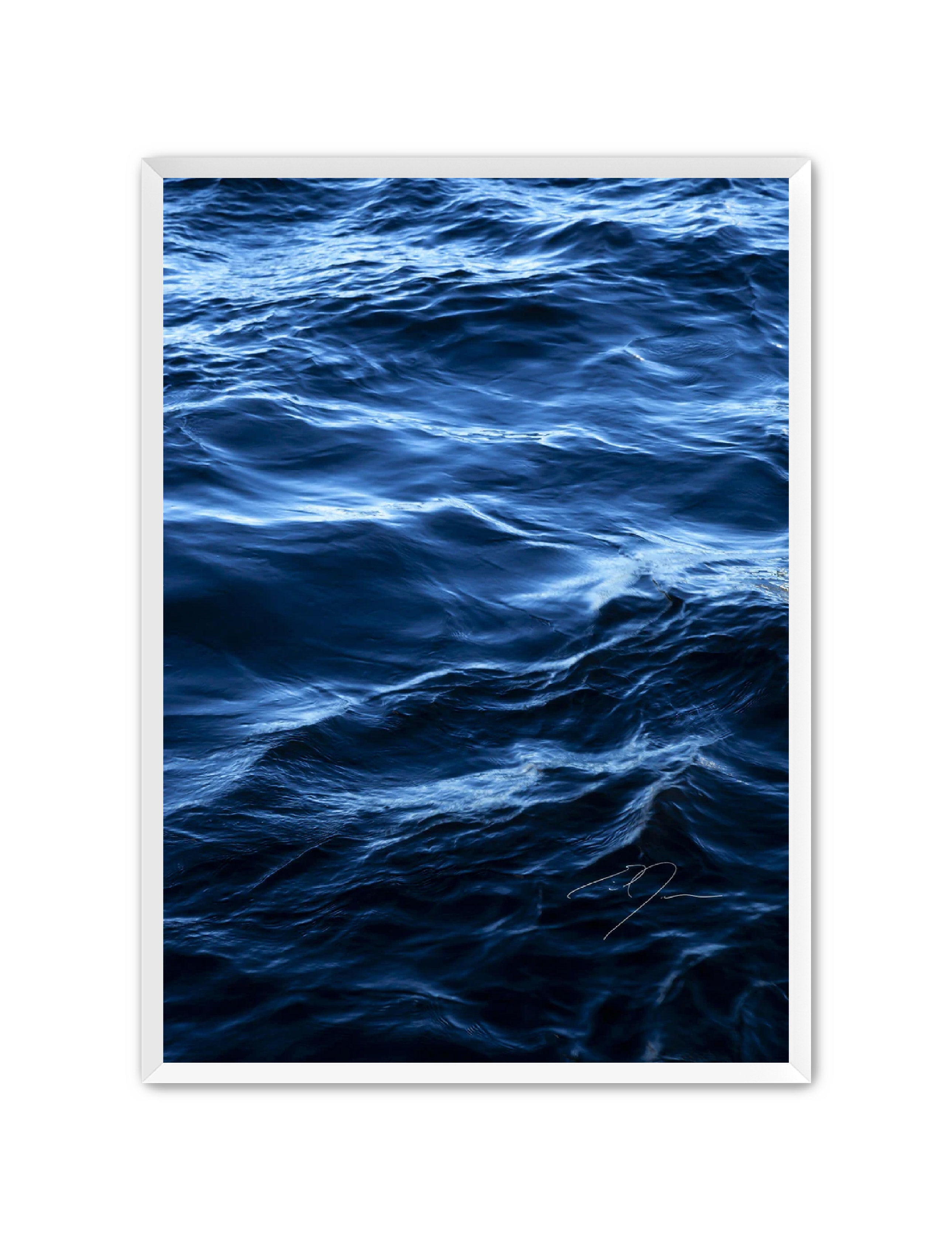 Art Contemporary Photography Prints Seascape 'Water, No.13' Eric C. Jackson Studio